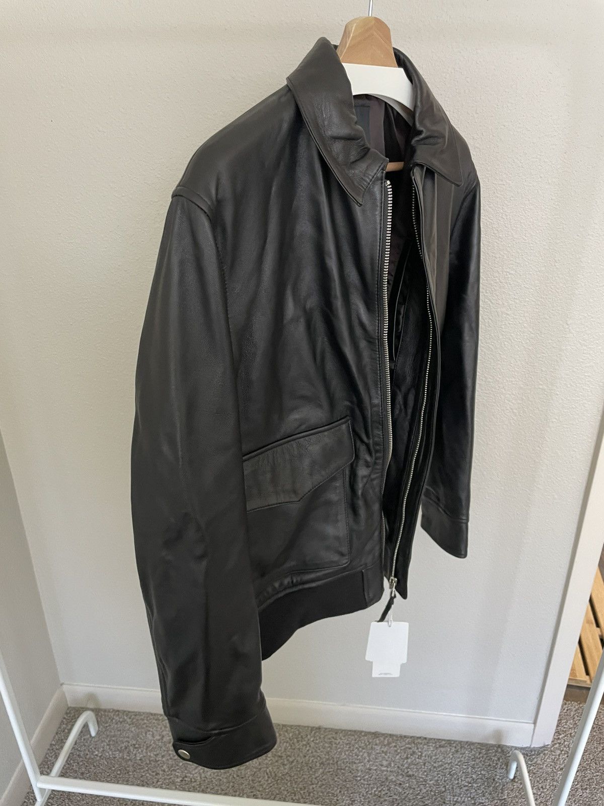 Saturdays NYC Saturdays NYC Tunstall Leather Jacket | black M Size US M / EU 48-50 / 2 - 12 Thumbnail