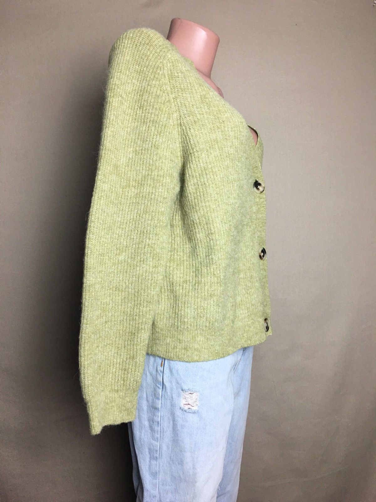 Annette Gortz Annette Gortz Mohair Baby Alpaca Cardigan Sweater Size M Size M / US 6-8 / IT 42-44 - 3 Thumbnail