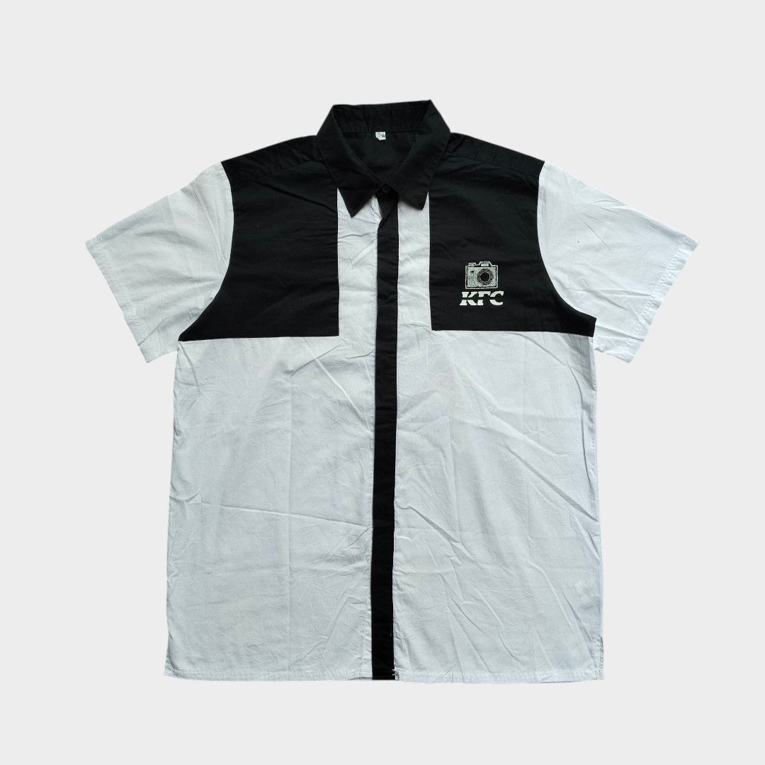 Karl Lagerfeld KFC X Karl legerfeld two tone shirt Size US XL / EU 56 / 4 - 1 Thumbnail