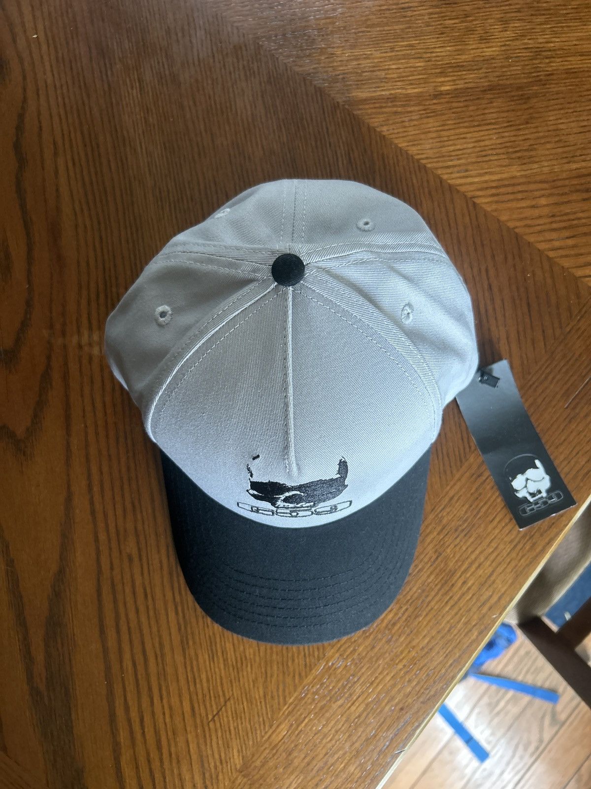 G59 Records G59 Embroidered Logo Hat - Grey and Black Snapback Size ONE SIZE - 2 Thumbnail
