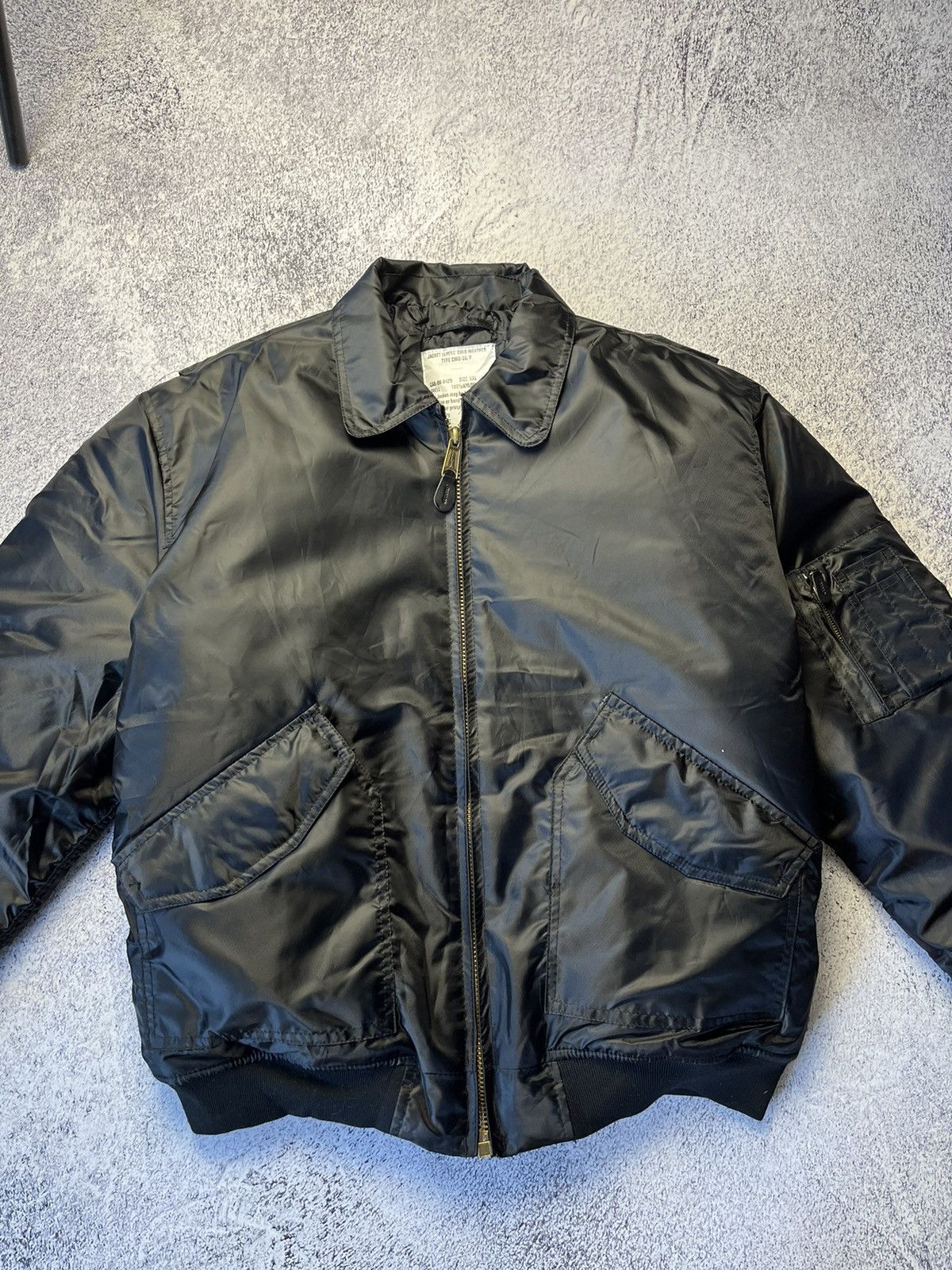 Vintage Vintage black Reversible Bomber Jacket MA1 Size US XXL / EU 58 / 5 - 5 Thumbnail