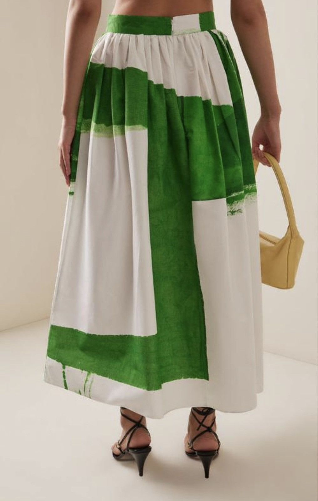 Erdem Erdem S/S 2024 graphic poplin maxi skirt Size 30" / US 8 / IT 44 - 2 Thumbnail