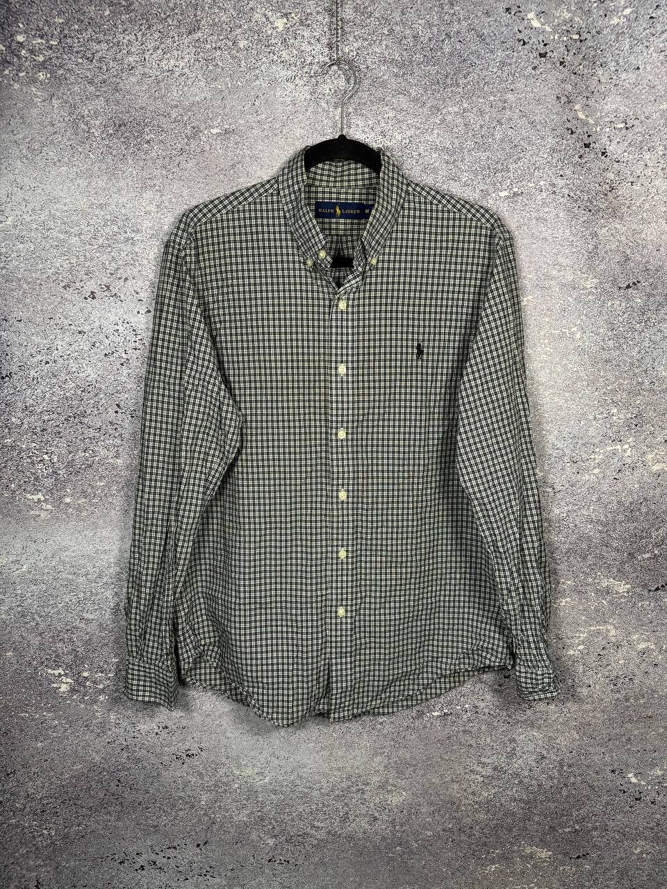 Polo Ralph Lauren Polo Ralph Lauren Gray Check Shirt Button Up Men's Madium Size US M / EU 48-50 / 2 - 1 Thumbnail