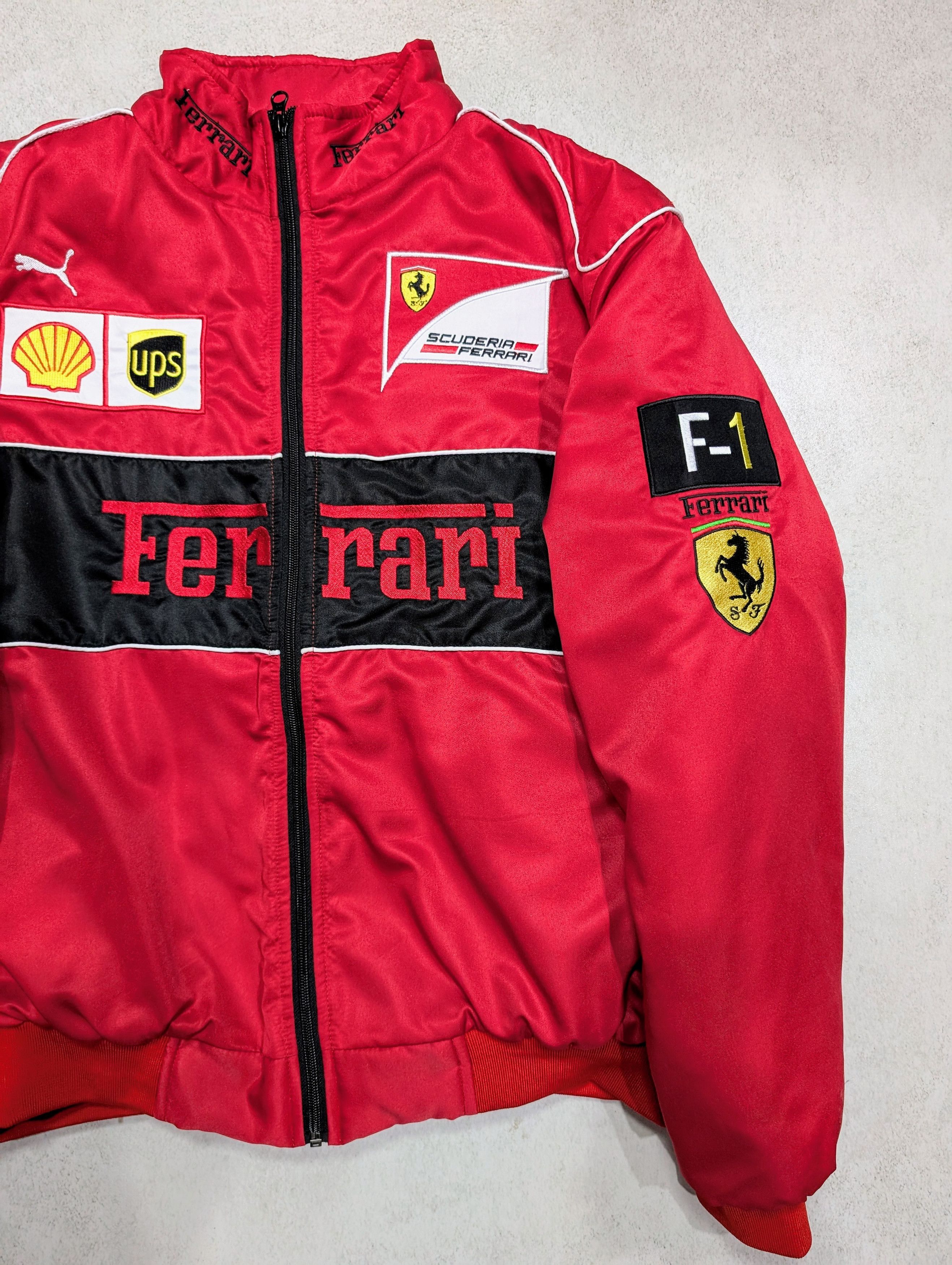 Ferrari 🔥 FERRARI ADULT F1 RACING JACKET VINTAGE Y2K FORMULA 1 Size US L / EU 52-54 / 3 - 4 Thumbnail