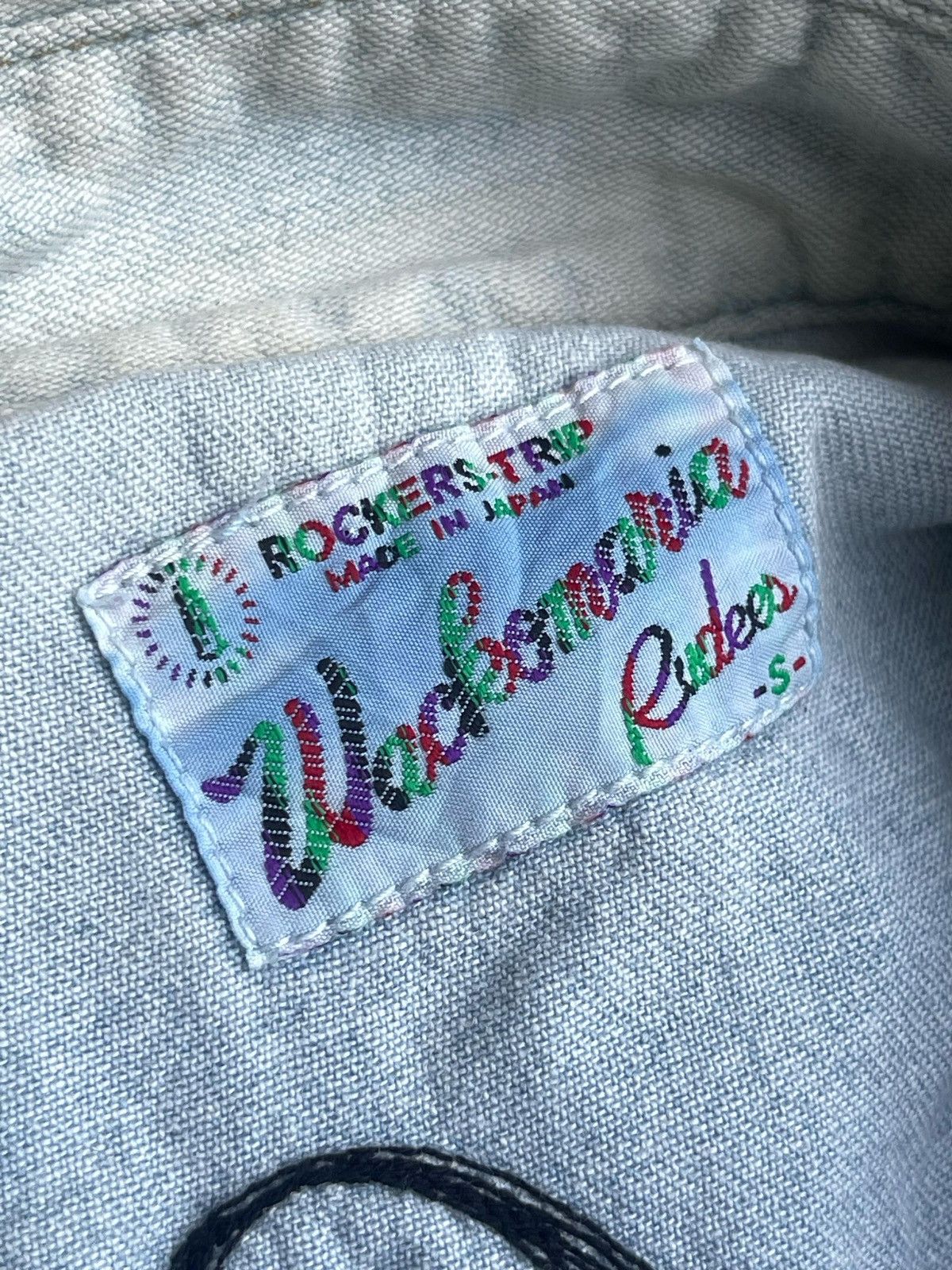 Designer × Japanese Brand × Wacko Maria Wacko Maria Guilty Parties Wash Denim Western Shirt Size US S / EU 44-46 / 1 - 18 Thumbnail