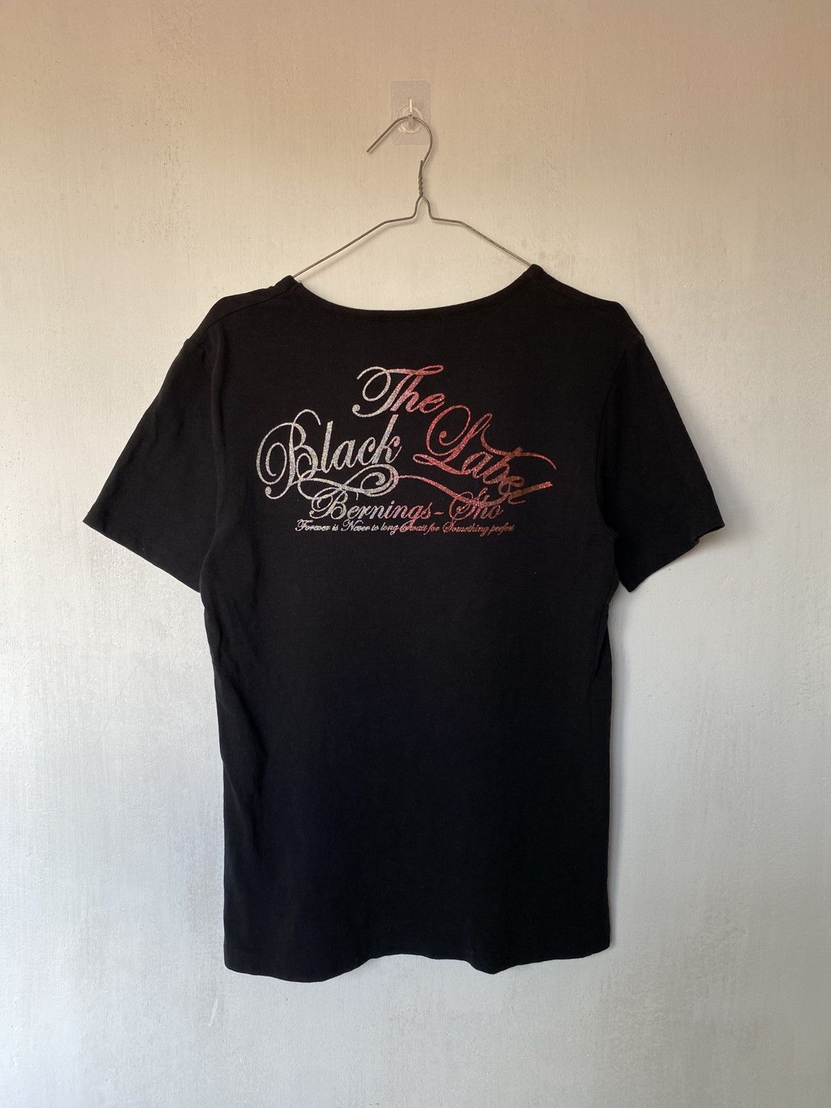 If Six Was Nine Bernings Sho Black Label Poem Tshirt Size US S / EU 44-46 / 1 - 2 Thumbnail