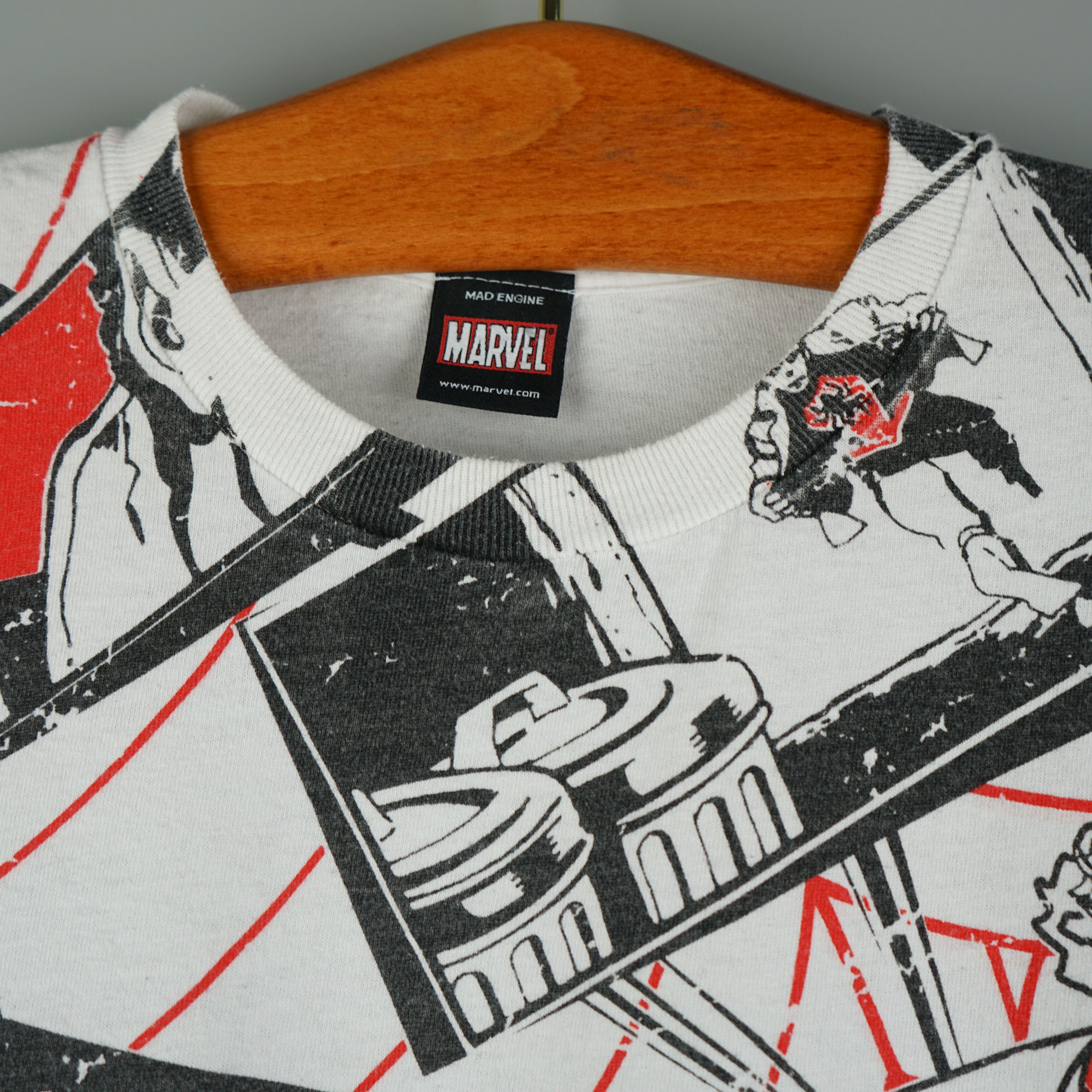 Mad Engine × Marvel Comics × Vintage Vintage 2000s Spider Man Marvel Comics Mad Engine T-Shirt Size US XXL / EU 58 / 5 - 3 Thumbnail