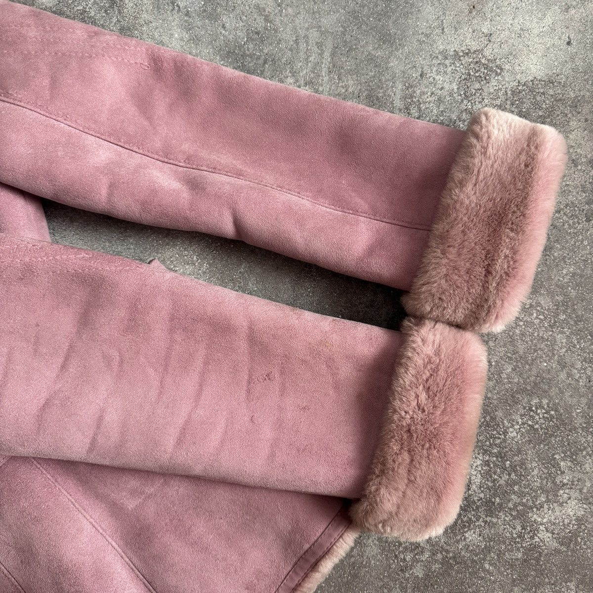 Hysteric Glamour Y2K Romantic Vintage Real Fur Details Shearling Coat Size S / US 4 / IT 40 - 13 Thumbnail