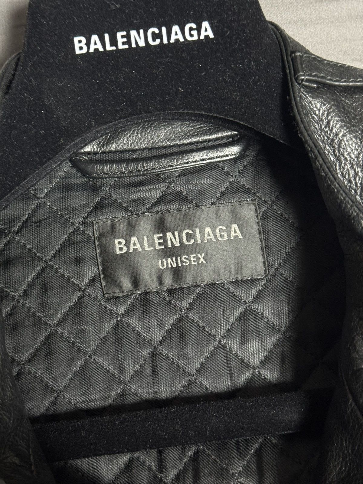 Balenciaga Balenciaga deconstructed leather jacket Size US L / EU 52-54 / 3 - 2 Thumbnail