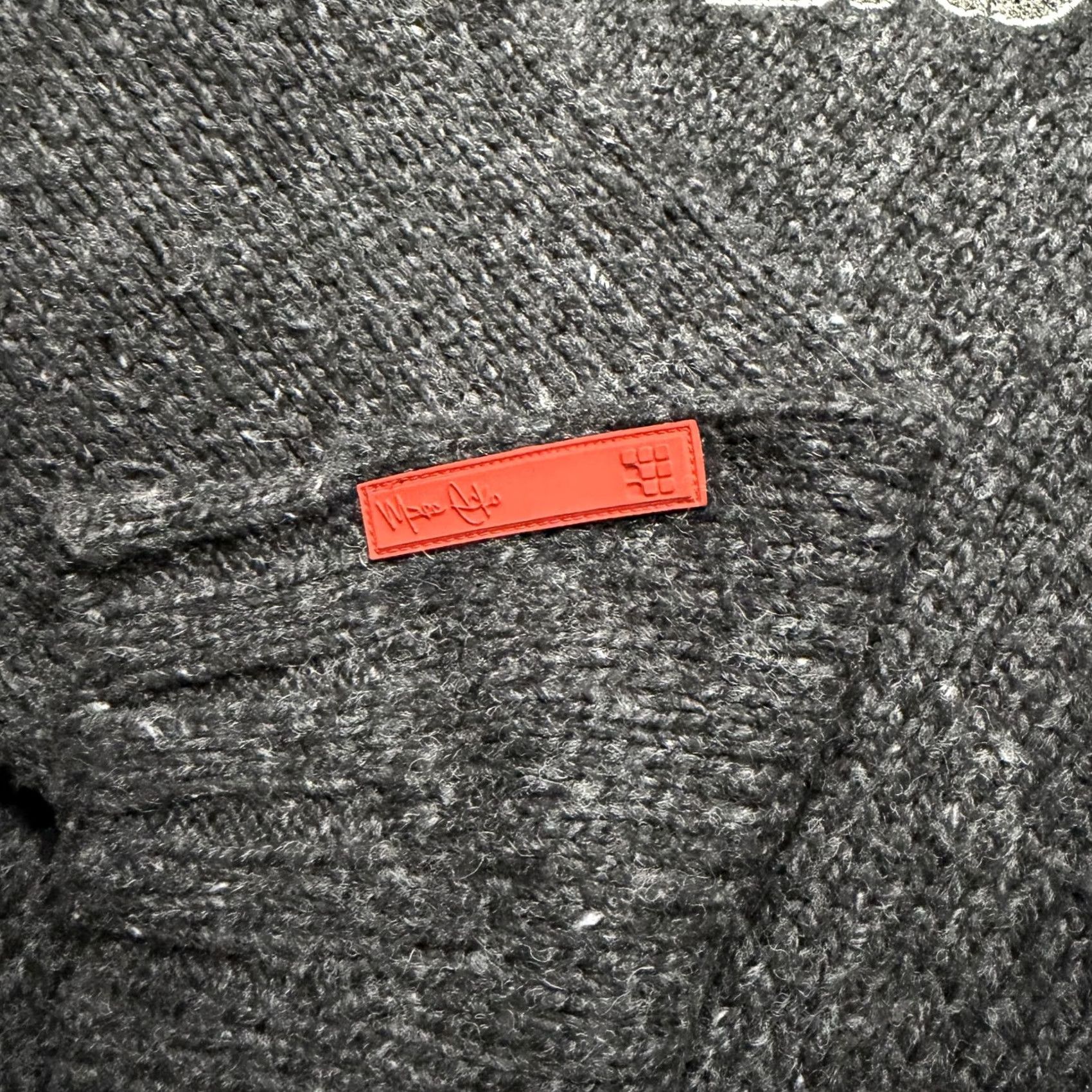 Ecko Unltd. Y2K Ecko Unltd Knit Sweater XL Gray Red Stripe Raglan Hip Hop Pullover Chunky Size US XL / EU 56 / 4 - 6 Thumbnail