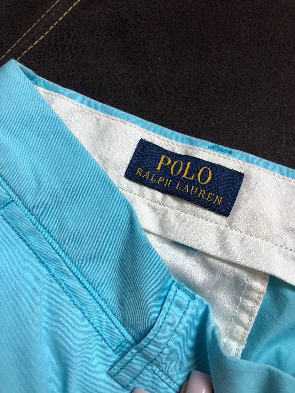Polo Ralph Lauren Polo Ralph Lauren stretch classic-fit pants in a light blue Size US 34 / EU 50 - 12 Thumbnail