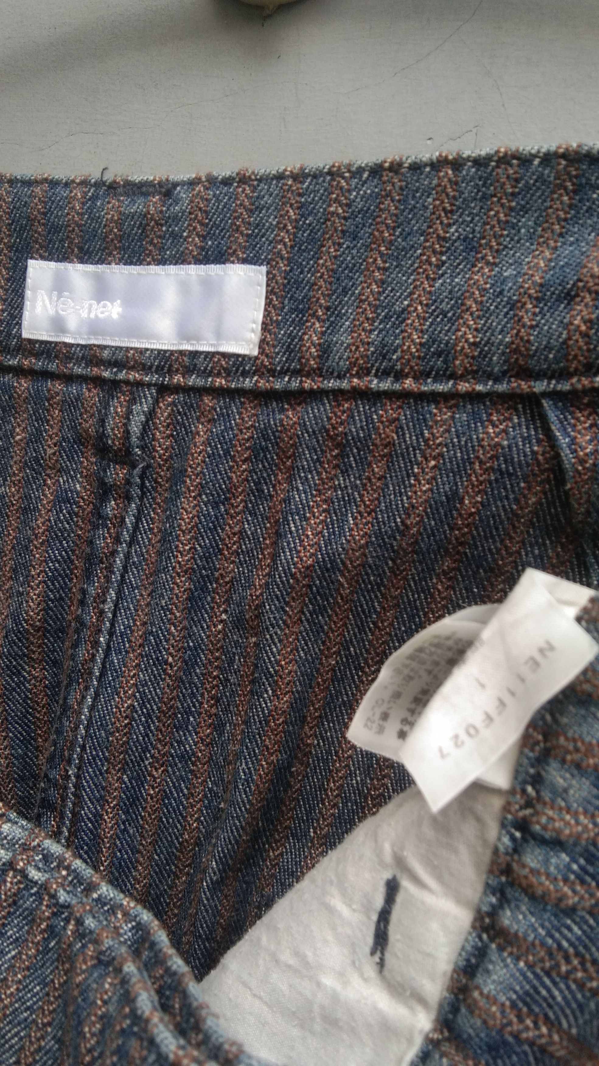 Japanese Brand × Ne-Net Nenet stripe short pants Size 29" - 6 Thumbnail