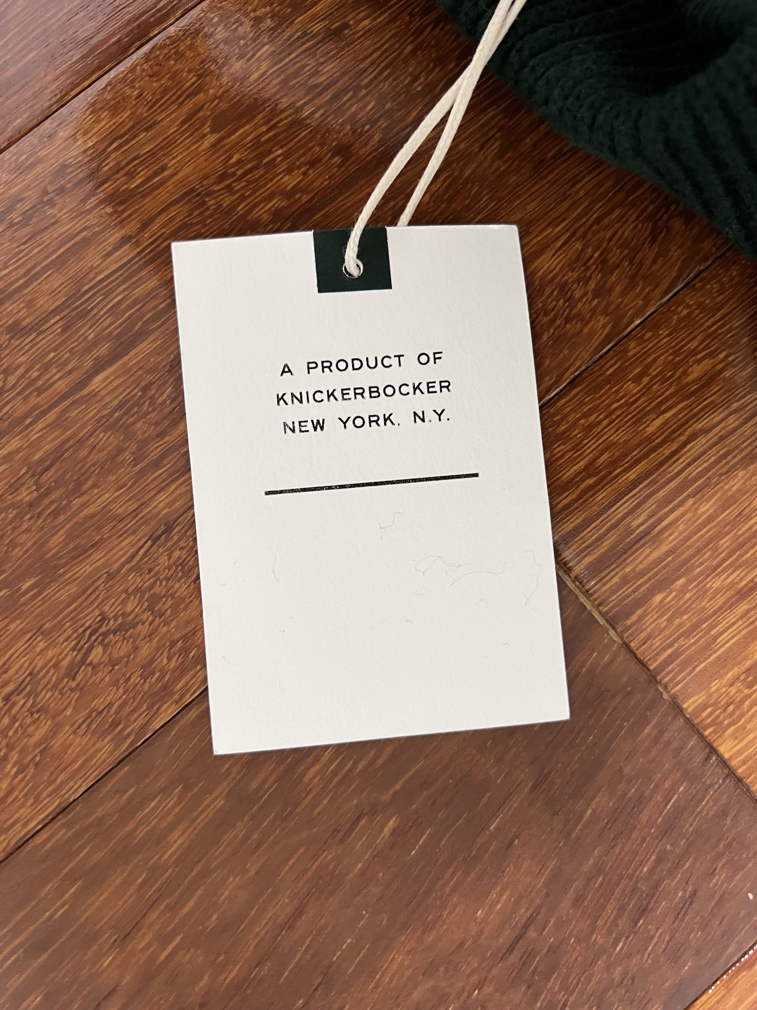 Knickerbocker Mfg Co 💚 Knickerbocker Heavy Rib Cotton Sweater Sycamore NEW Size US M / EU 48-50 / 2 - 10 Thumbnail