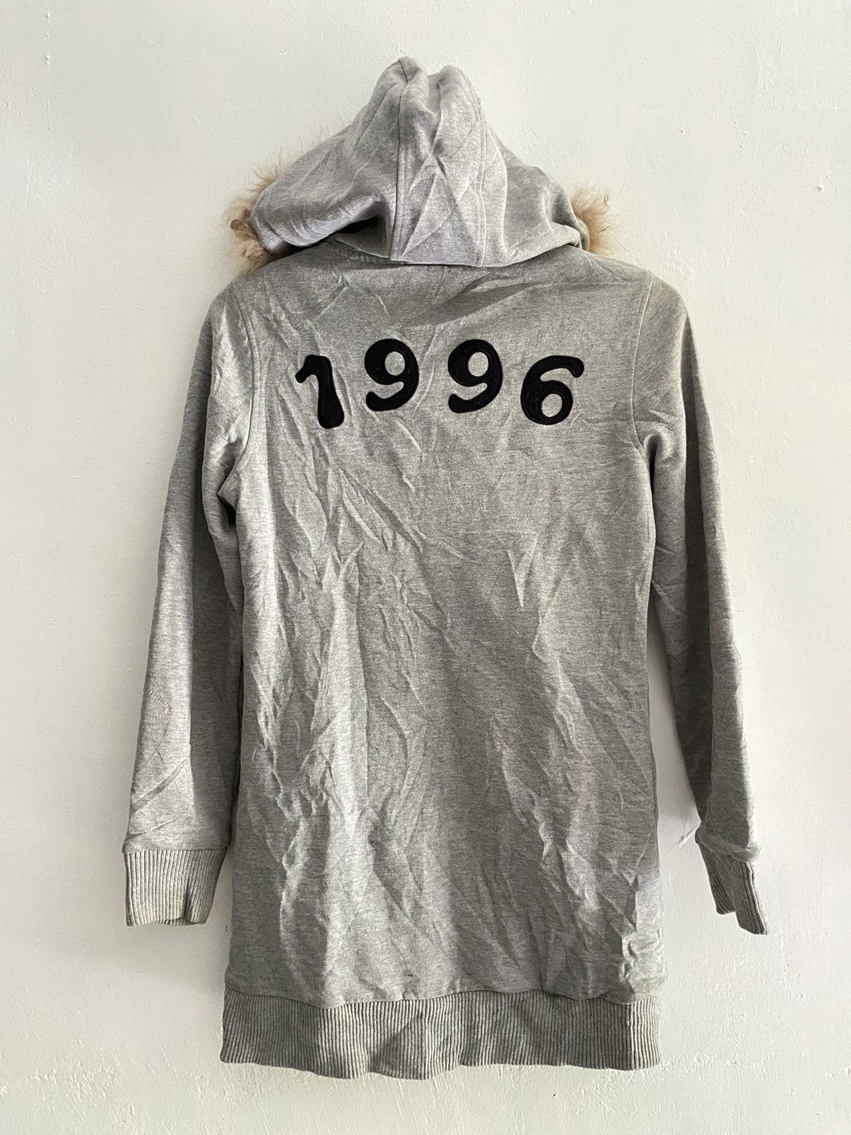 Le Grande Bleu (L.G.B.) Japanese kobron faux fur hoodie Size US M / EU 48-50 / 2 - 3 Thumbnail