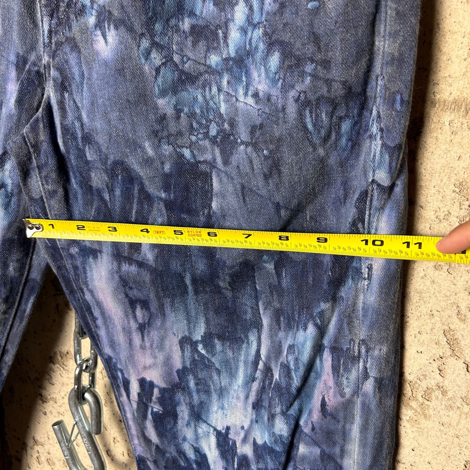 True Religion True Religion Ricky Straight Tie Dye BSO Black 32" Y2K Jeans Size US 32 / EU 48 - 8 Thumbnail