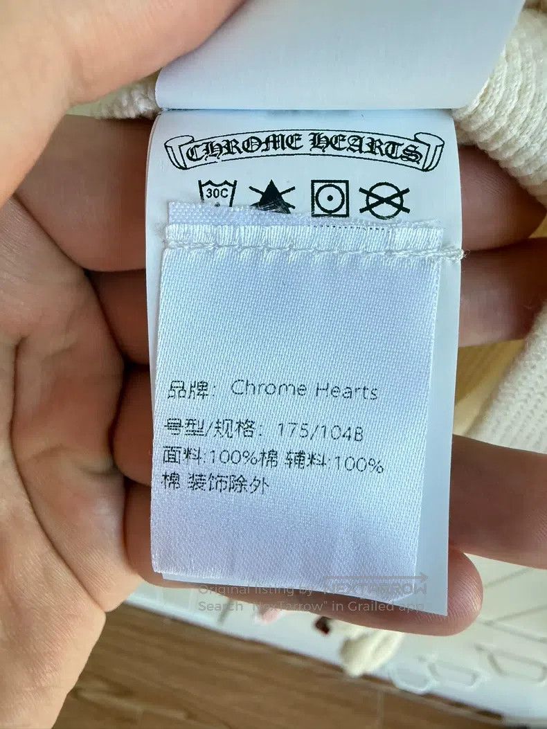 Chrome Hearts Chrome Hearts Size L Waffle beige cropped sleeves Size US L / EU 52-54 / 3 - 5 Thumbnail