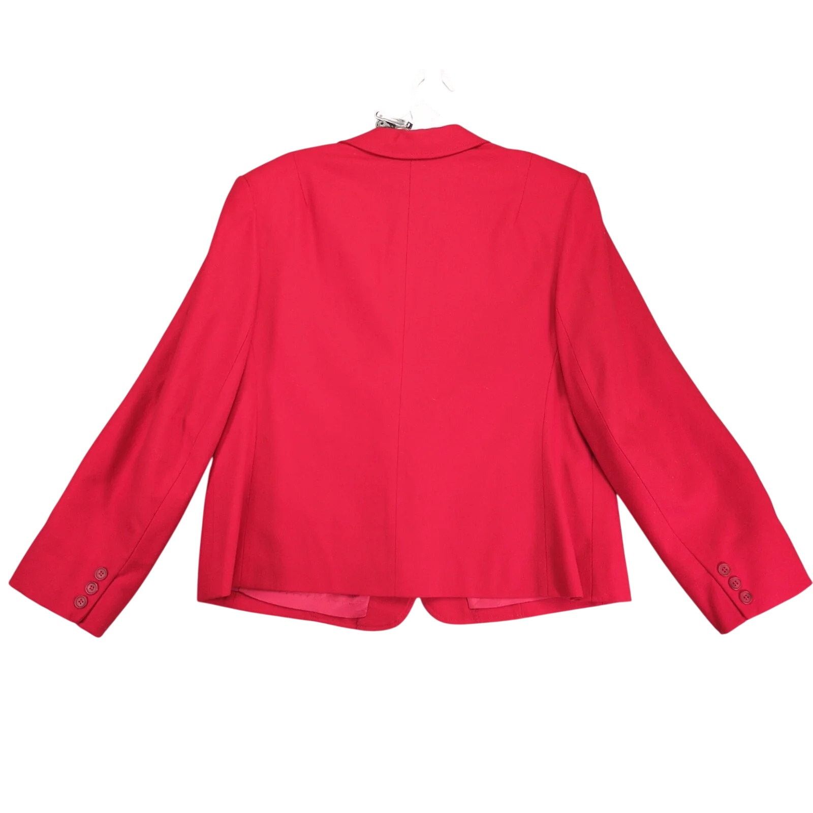 Pendleton Pendleton Blazer Womens 18W Red Virgin Wool USA Vintage Size XXL / US 16-18 / IT 52-54 - 3 Thumbnail