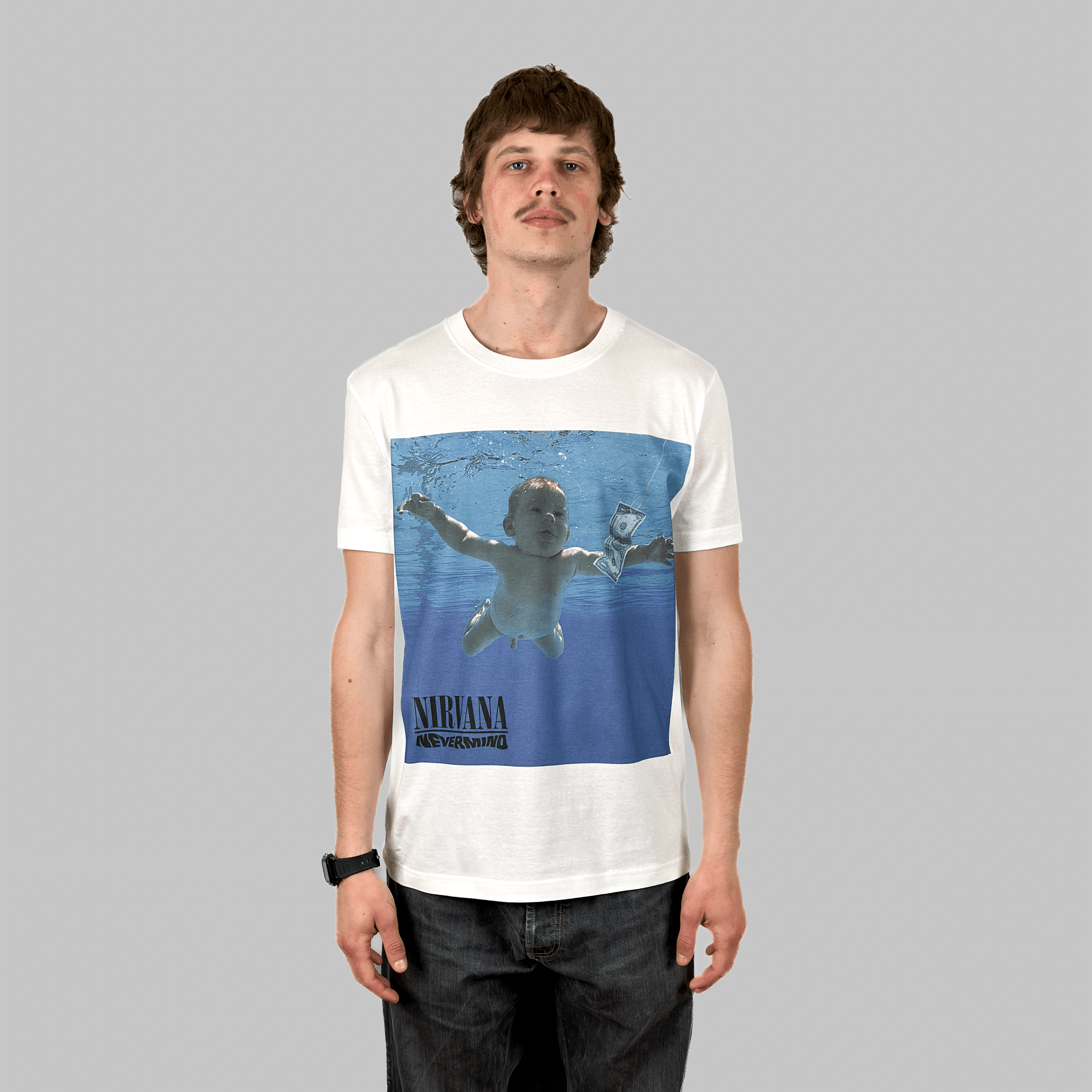 Band Tees × Nirvana × Vintage Nirvana t-shirt Nevermind Album