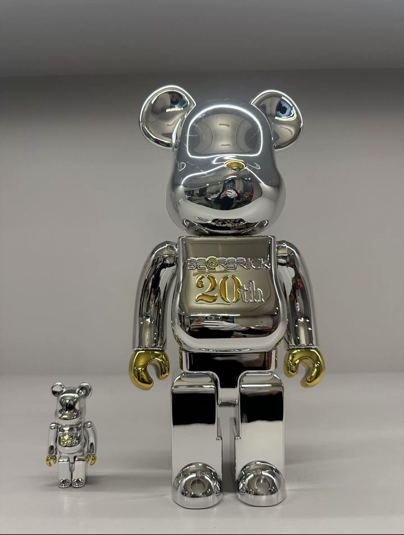 Japanese Brand Bearbrick 20th Anniversary 100% & 400% Set Size ONE SIZE - 1 Thumbnail