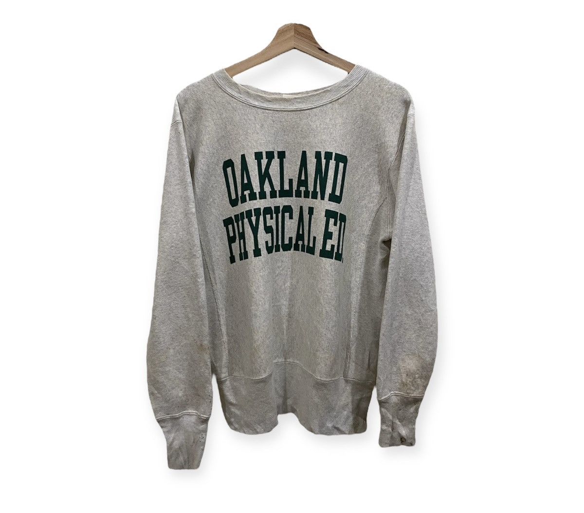 Champion × Vintage Vintage Champion Spell Out Reverse Weave Sweatshirt Size US M / EU 48-50 / 2 - 1 Thumbnail
