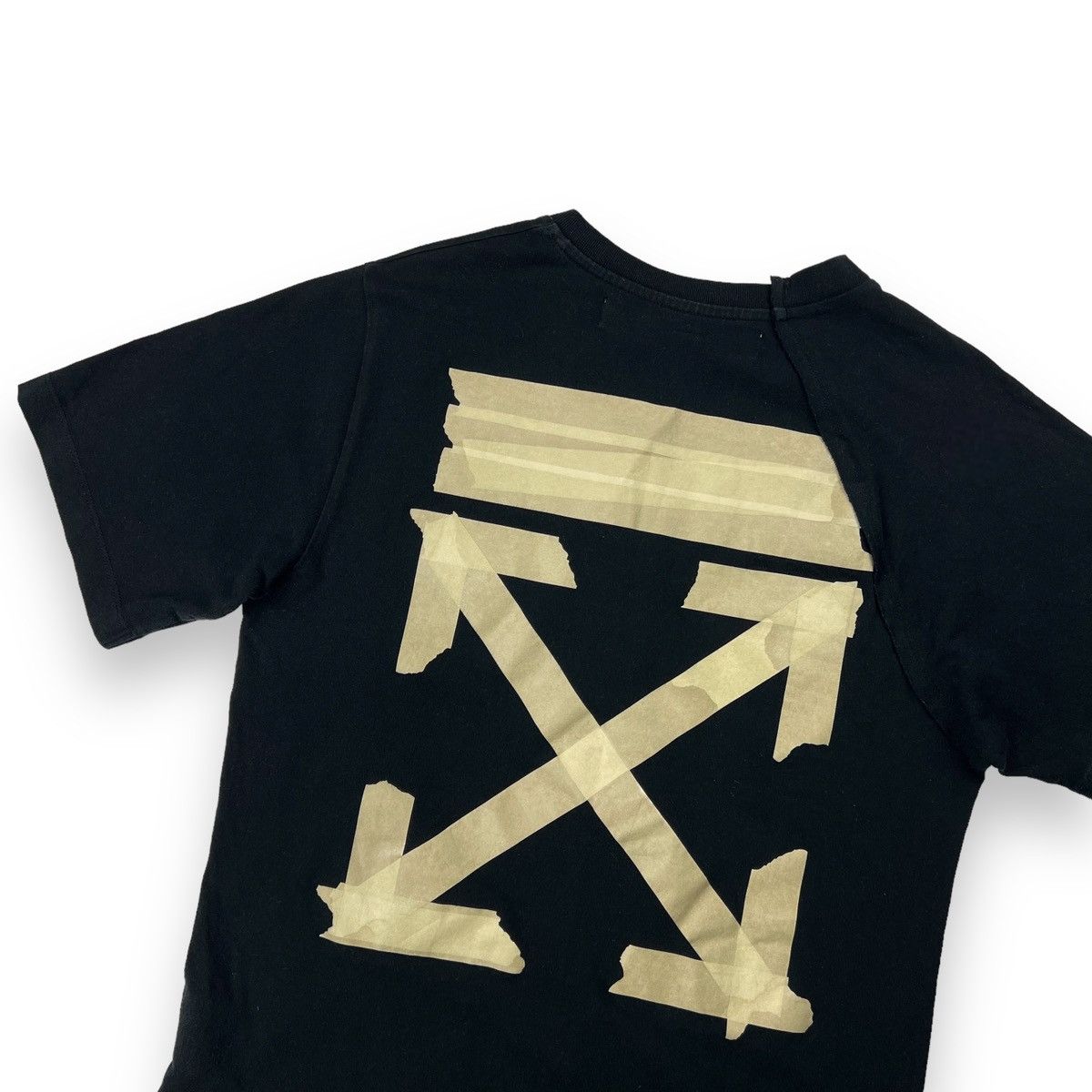 Off-White Off-White Tape Arrows T Shirt Size US S / EU 44-46 / 1 - 1 Thumbnail