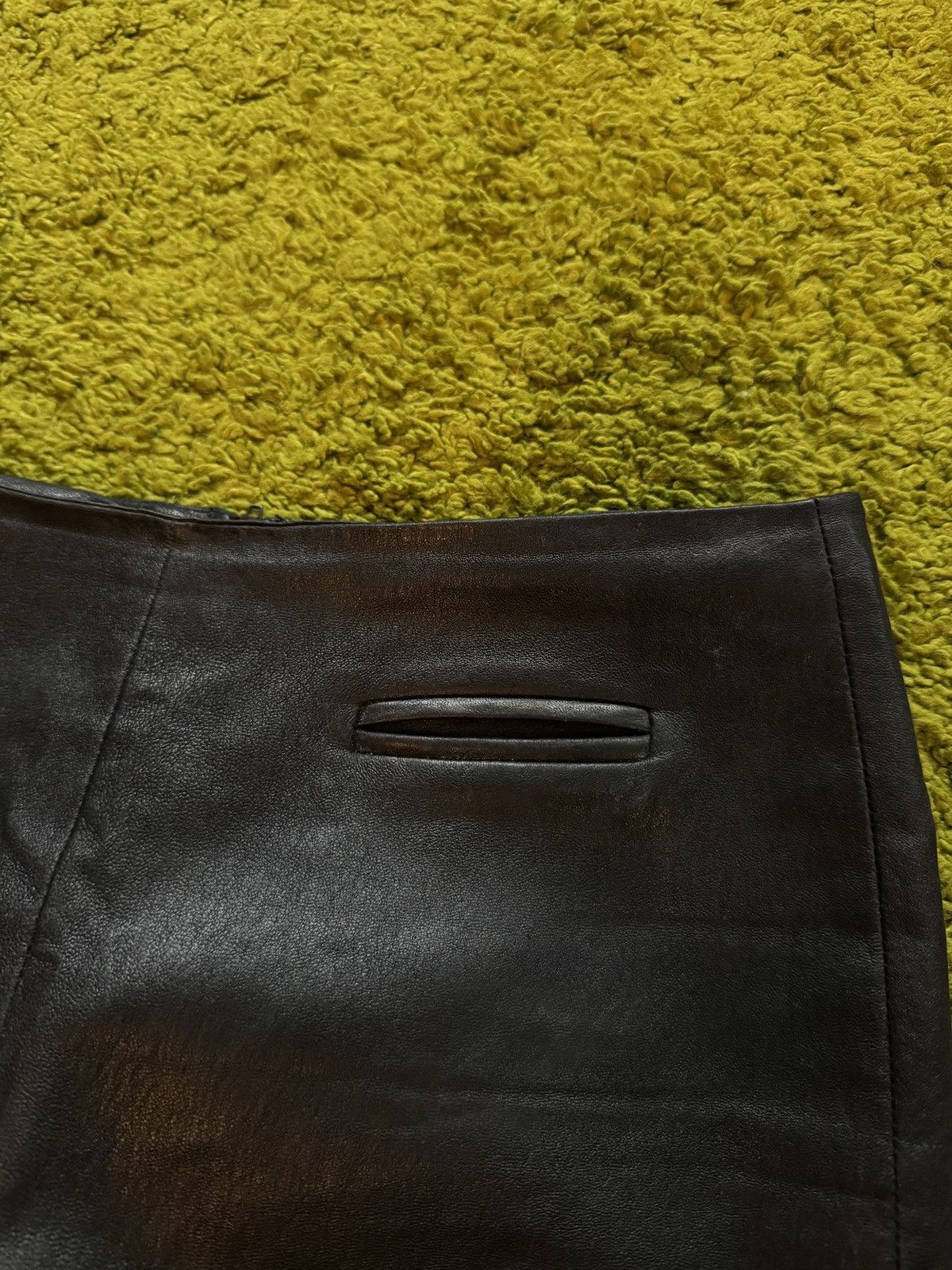 Jitrois Jean Claude Jitrois 1990s archive vintage real leather pants Size 26" / US 2 / IT 38 - 3 Thumbnail