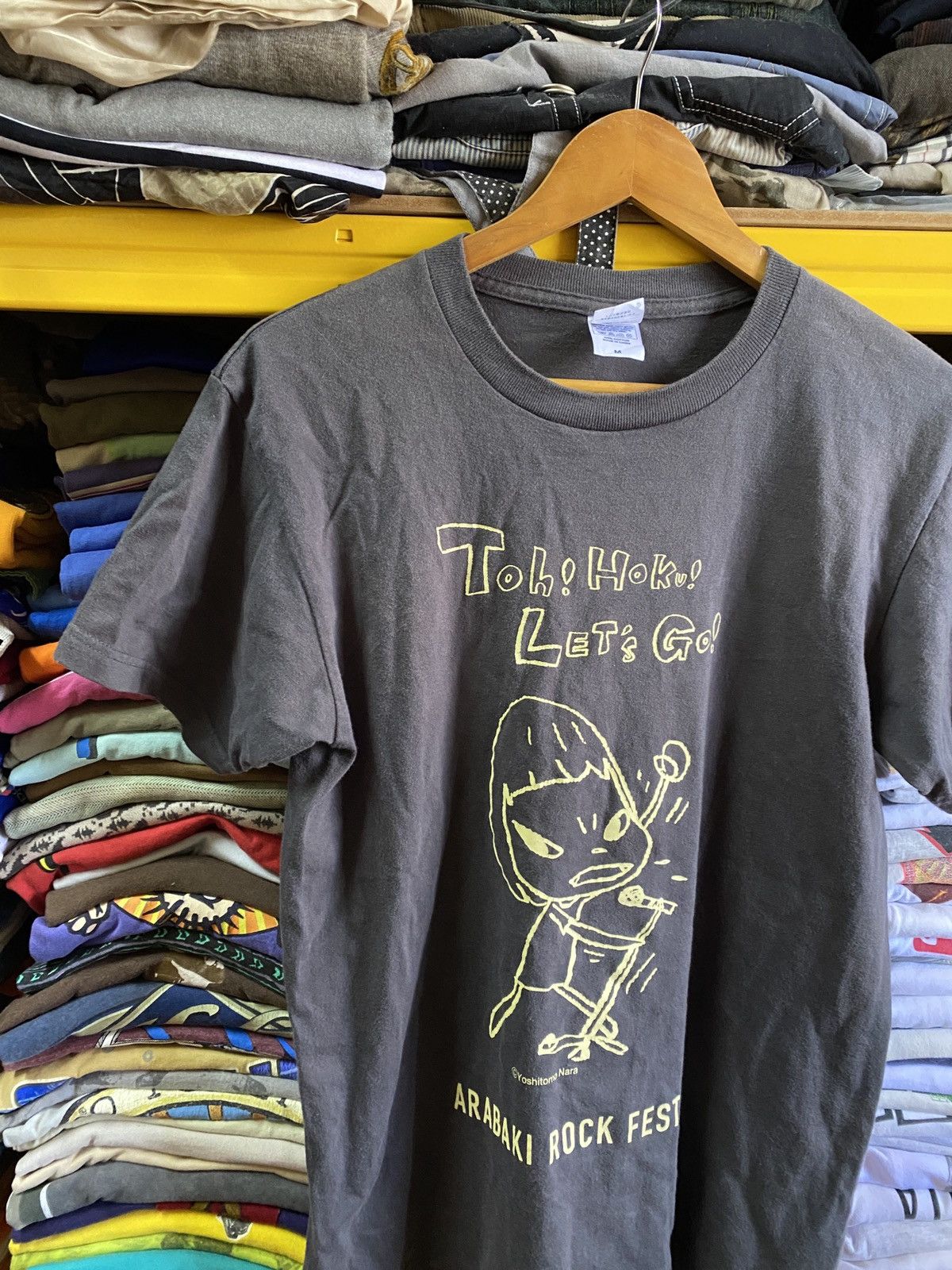 Japanese Brand Vintage Yoshitomo Nara Art t shirt Size US M / EU 48-50 / 2 - 3 Thumbnail