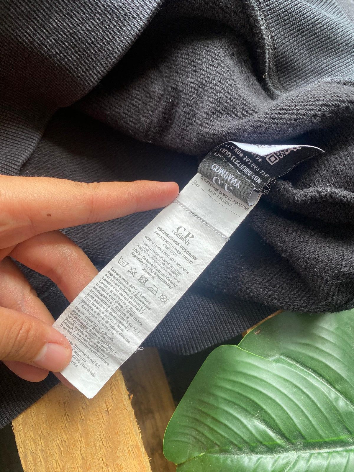 C.P. Company × Massimo Osti Vintage C.P Company black hoodie Size US L / EU 52-54 / 3 - 9 Thumbnail