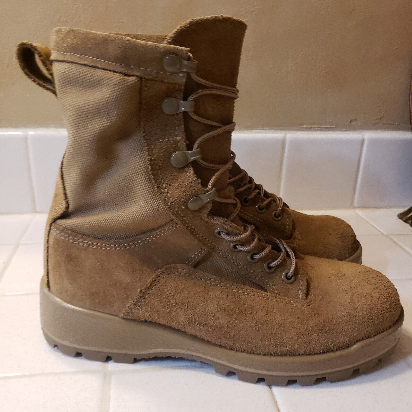 Bata Used Men s USMC Military Issue Combat Boots Size 5 W Gortex Grailed