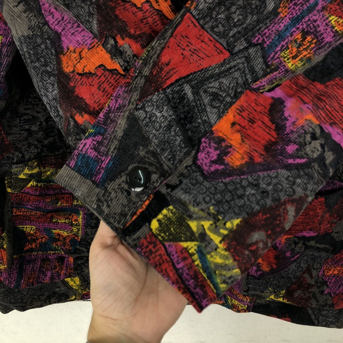 Japanese Brand VINTAGE GIVY JAPAN ART FULL PRINT SPLASH DESIGN Size US M / EU 48-50 / 2 - 11 Thumbnail