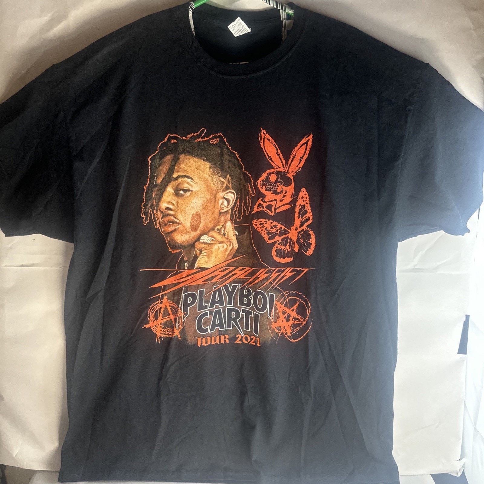 Fruit Of The Loom 2021 Playboi Carti Narcissist Tour T-Shirt Adult 2XL Size US XXL / EU 58 / 5 - 1 Thumbnail