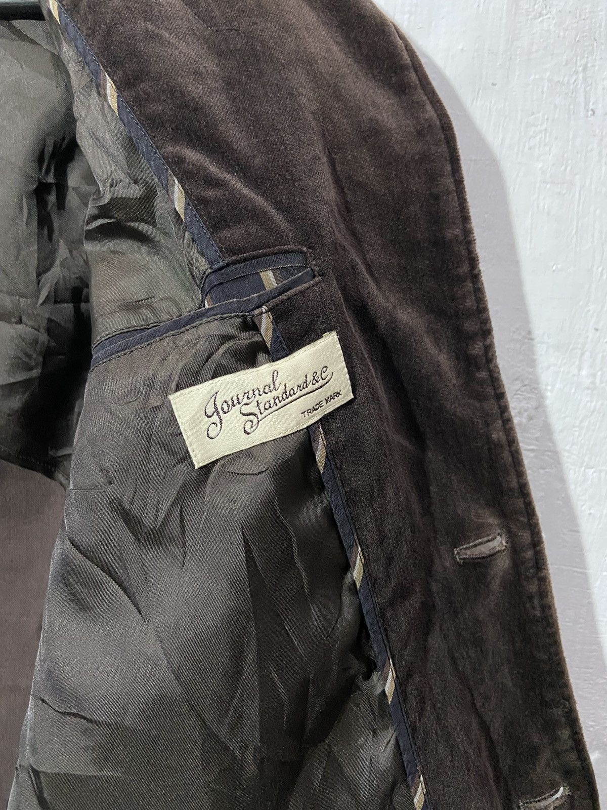Journal Standard Journal Standard & C Blazer Velvet Size 40S - 6 Thumbnail