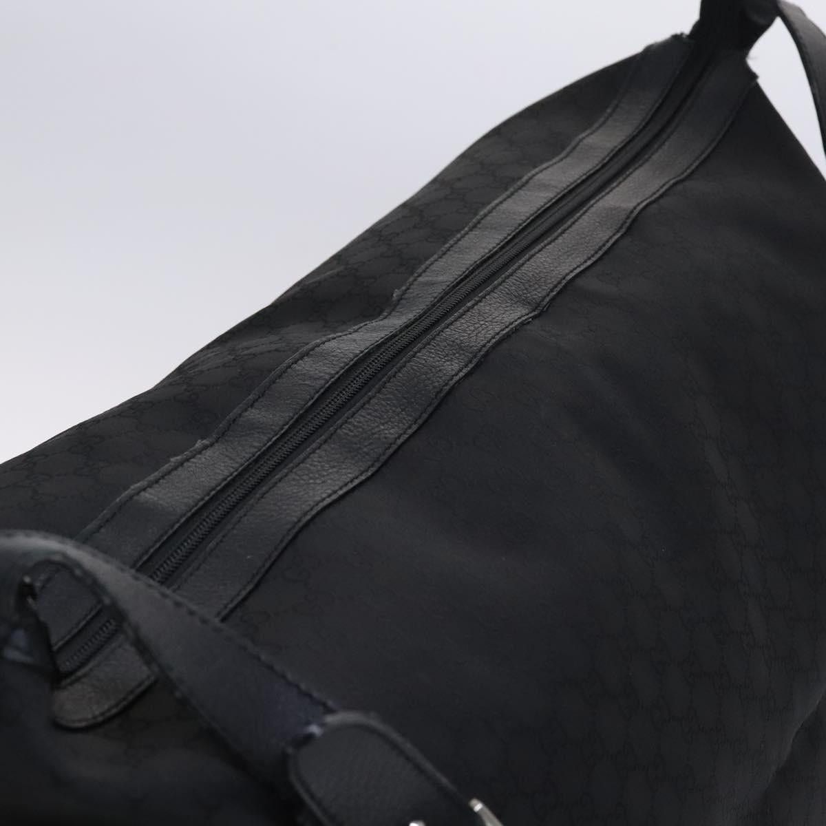 Gucci GUCCI GG Canvas Shoulder Bag Nylon Black Silver Size ONE SIZE - 6 Thumbnail