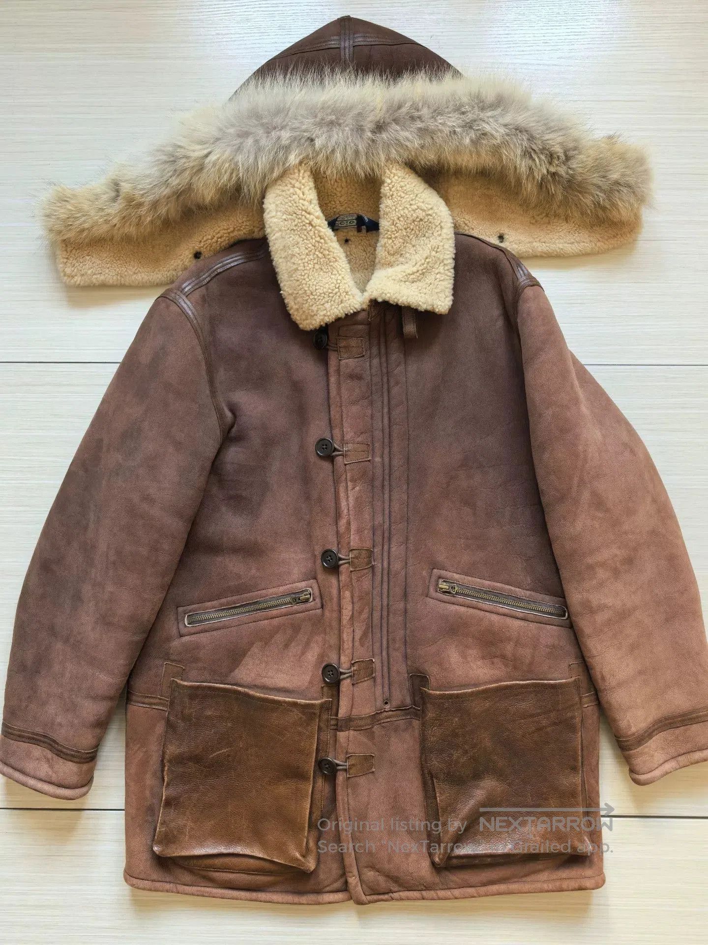Polo Ralph Lauren Polo Ralph Lauren Shearling Coat. Size US L / EU 52-54 / 3 - 2 Thumbnail