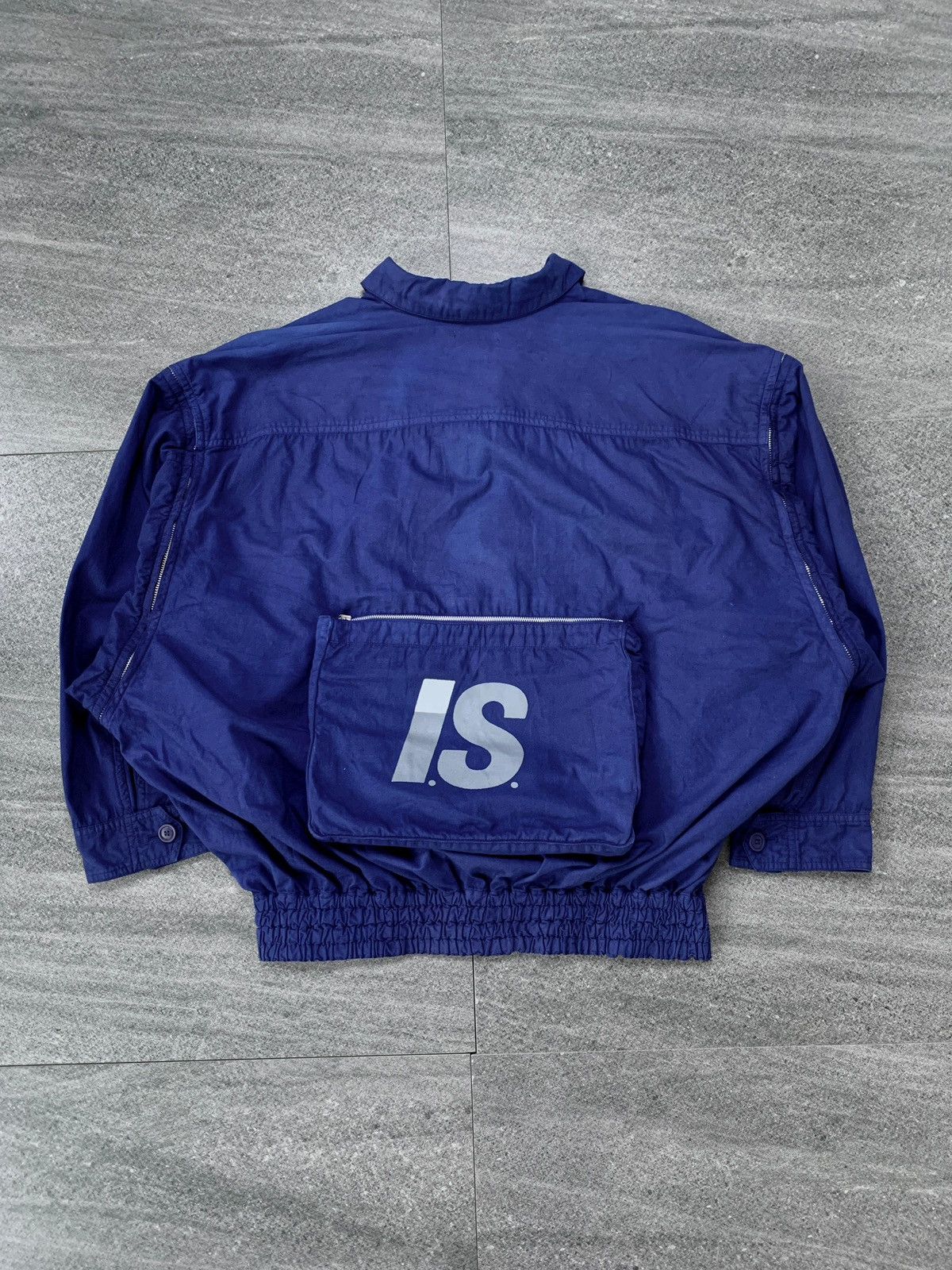 Issey Miyake FREE TAX! Archive Packable IS Logo Bomber Jacket Size US L / EU 52-54 / 3 - 6 Thumbnail