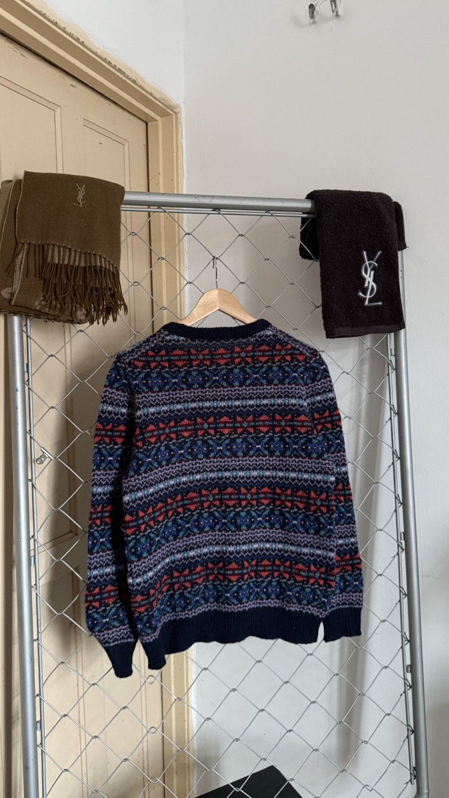 Journal Standard END. x Journal Standard Fair Isle Wool Knit Sweater Size US L / EU 52-54 / 3 - 6 Thumbnail
