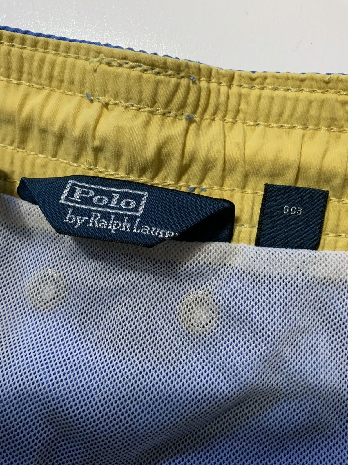 Polo Ralph Lauren Vintage Polo Ralph Lauren Pony Player 5” Swim Trunk Shorts Size US 36 / EU 52 - 6 Thumbnail