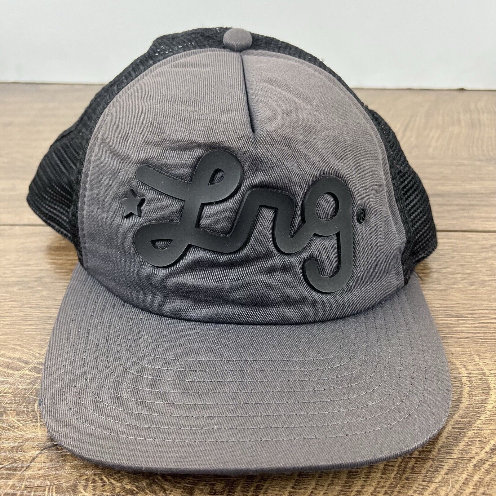 Other LNG Snapback Hat LNG Gray Snapback Hat Gray Adjustable Hat A Size ONE SIZE - 5 Thumbnail