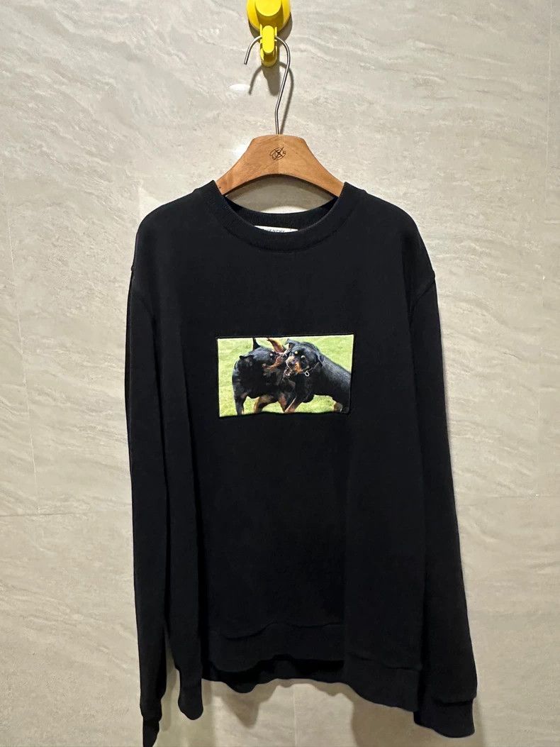 Givenchy Givenchy Double Dog Print Black Hoodie Size US XL / EU 56 / 4 - 1 Thumbnail