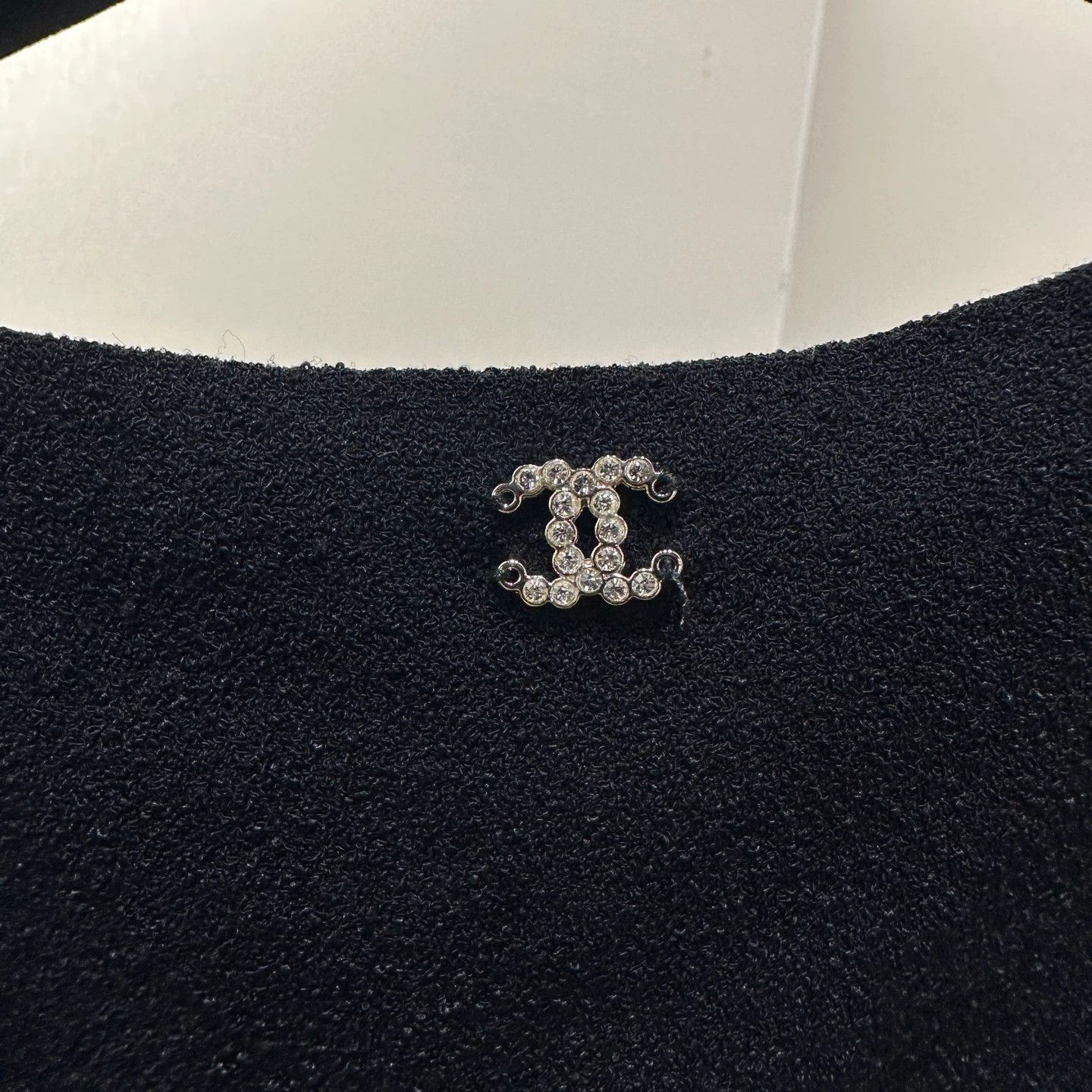 Chanel Chanel mar518 bow bling Logo T-shirt 36 Size XS / US 0-2 / IT 36-38 - 8 Thumbnail