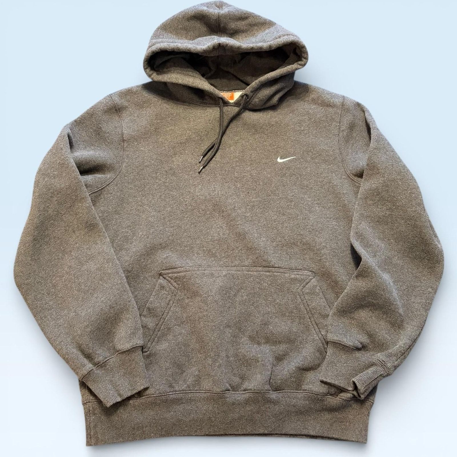 Nike Nike Hoodie Sweatshirt Medium Gray Fleece Pullover Pocket Size US M / EU 48-50 / 2 - 1 Thumbnail