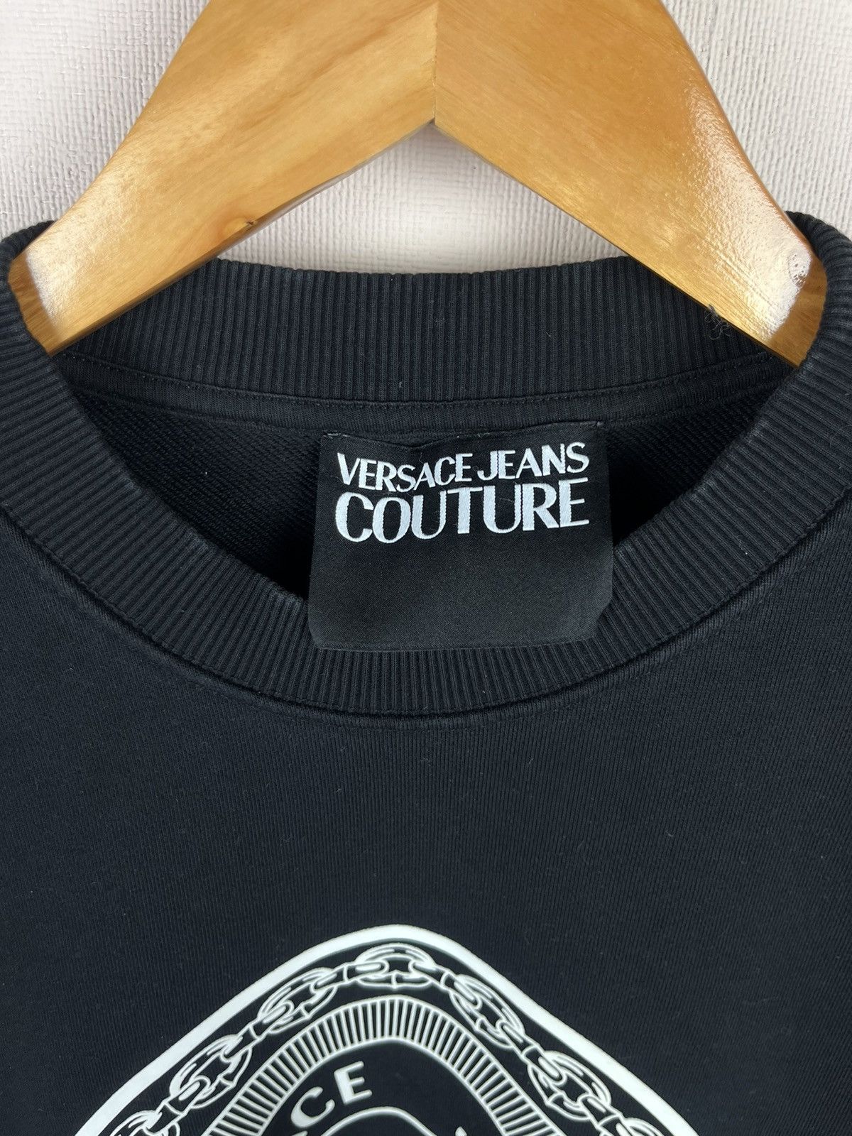 Versace Jeans Couture Versace Jeans Couture Big Logo Sweatshirt Men’s Y2K Luxury Size US S / EU 44-46 / 1 - 5 Thumbnail