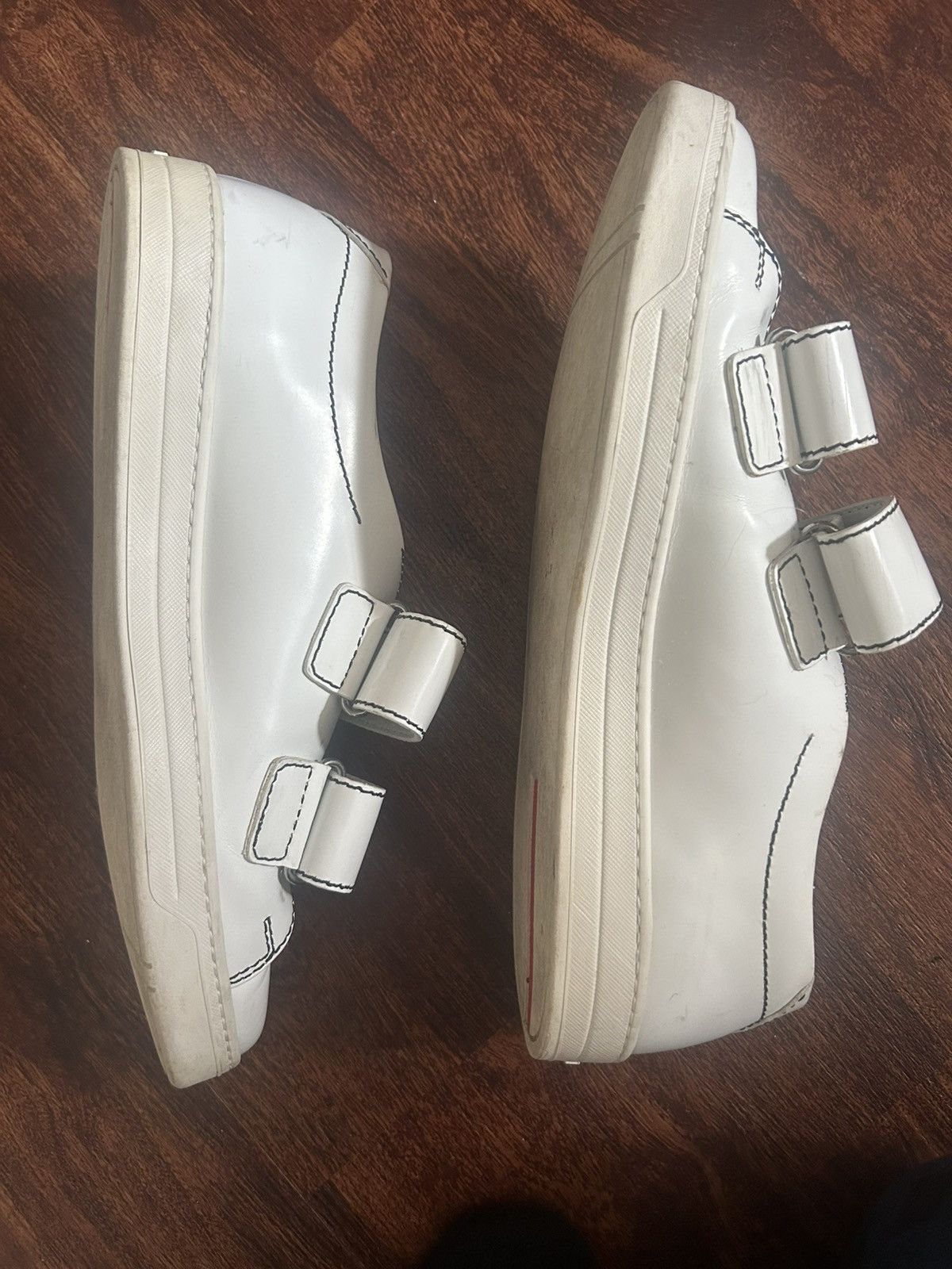 Prada Prada casual leather shoes strap Size US 12 / EU 45 - 2 Thumbnail