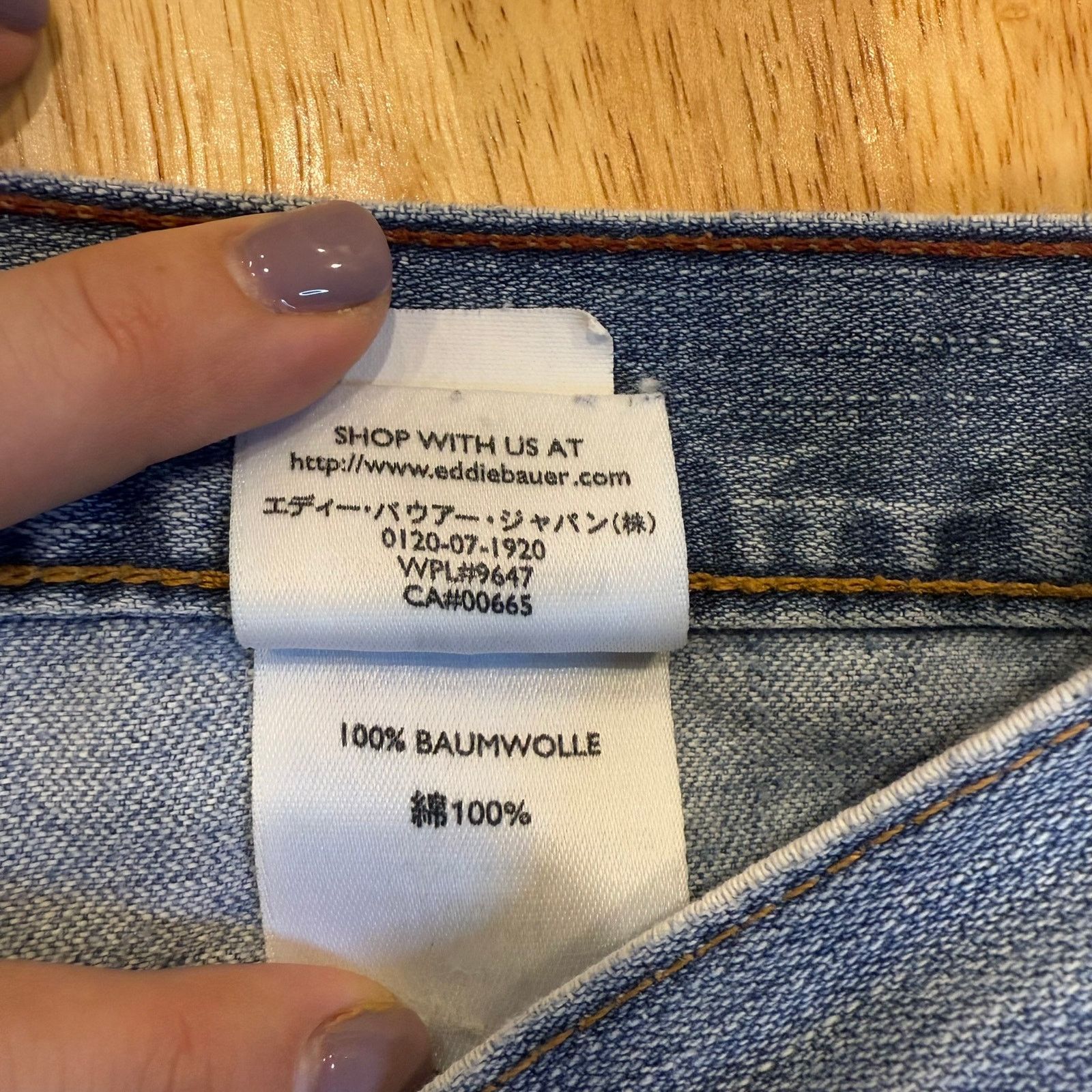 Eddie Bauer Eddie Bauer Womens Straight Fit Relaxed Jeans 8R Size 30" / US 8 / IT 44 - 6 Thumbnail