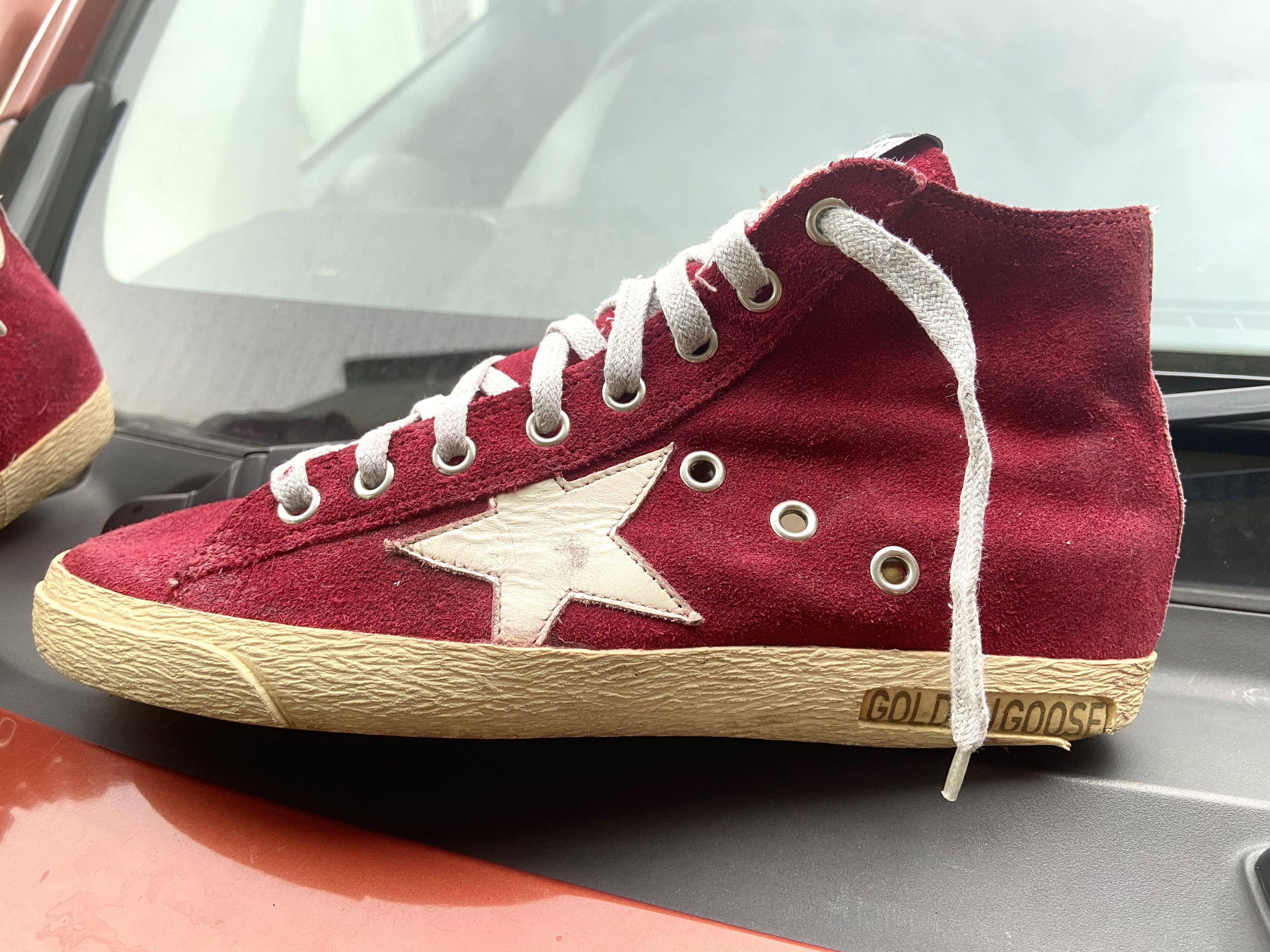 Golden Goose Golden Goose Suede High-Cut Size US 6 / IT 36 - 6 Thumbnail