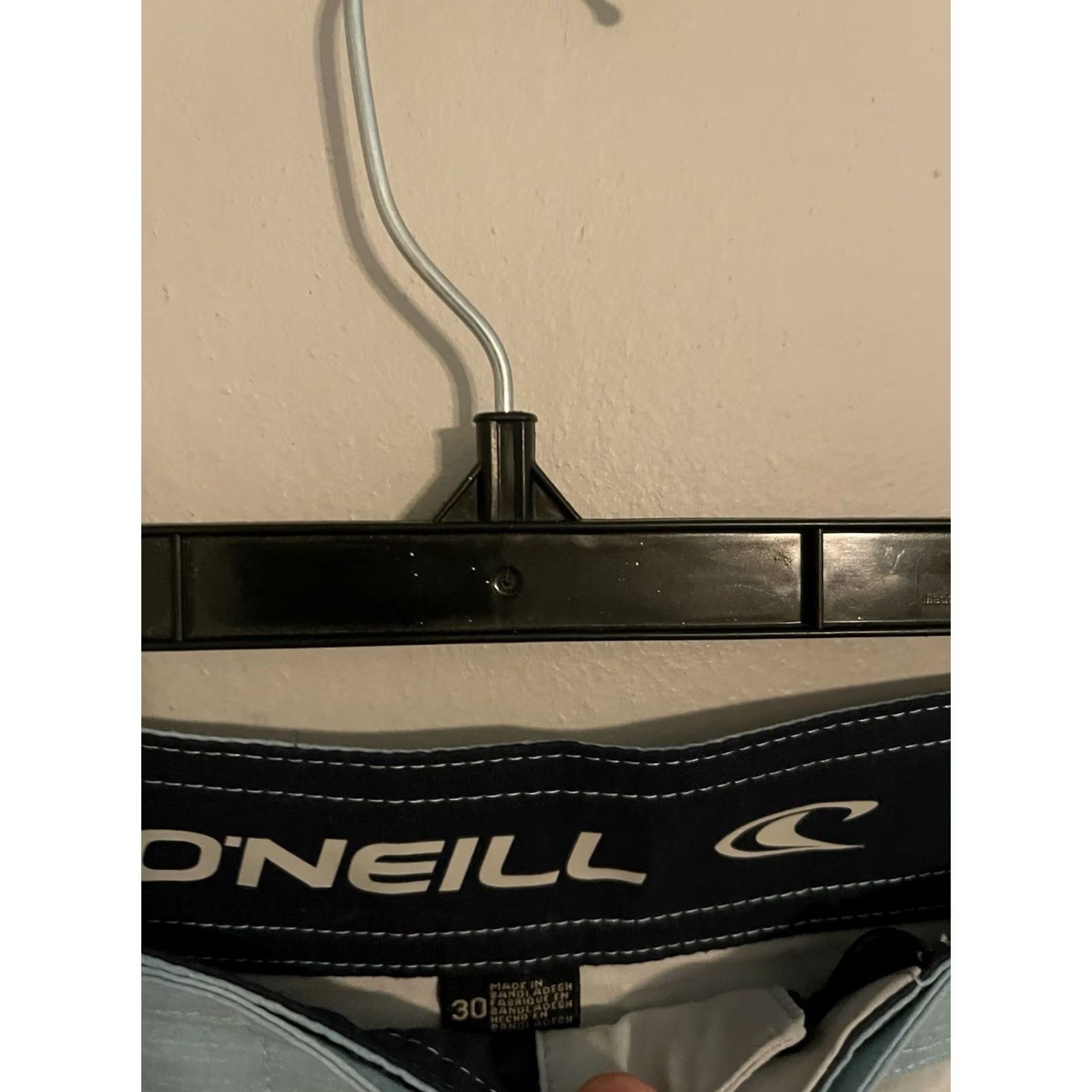 O'Neill O'Neill Board Shorts Swim Trunks Striped - Men's 30 Blue Gray Multicolor 10" Inseam Swimsuit Bottom Surfing Gear Mens Size US 30 / EU 46 - 3 Thumbnail