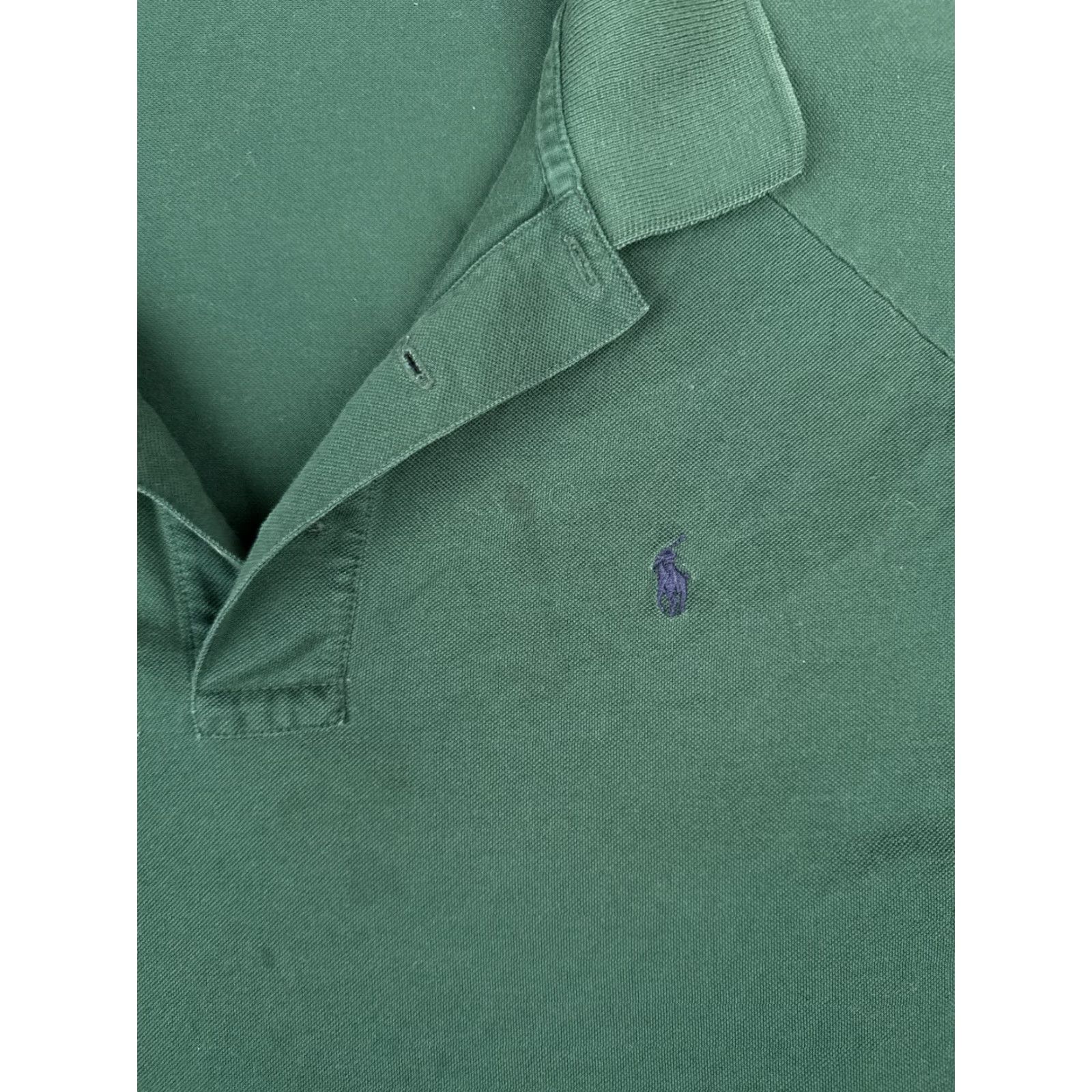 Ralph Lauren VINTAGE Polo Golf Shirt Men 2XL Green Short Sleeve 100% Cotton Slim Fit Embroidered Logo Polo Shirt Mens Size US XXL / EU 58 / 5 - 6 Thumbnail