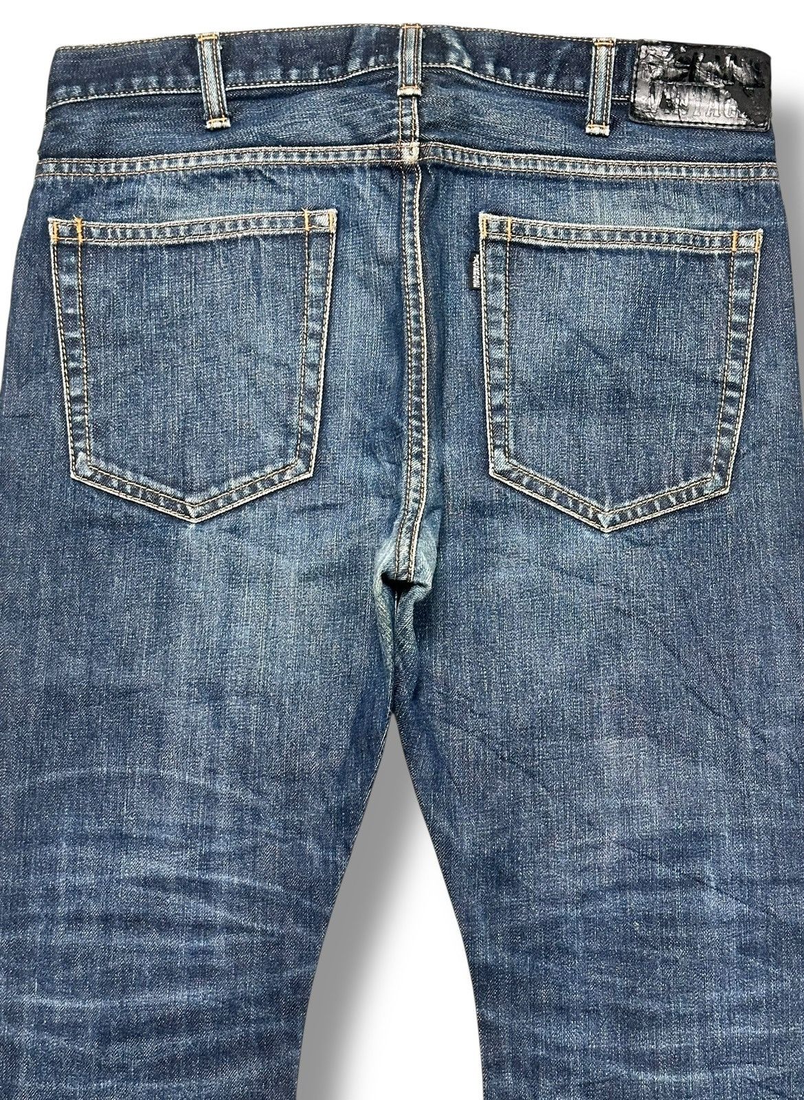 JACKROSE JACKROSE Vintage Y2K With Selvedge Straight Cut & Faded Wash Size US 33 - 4 Thumbnail