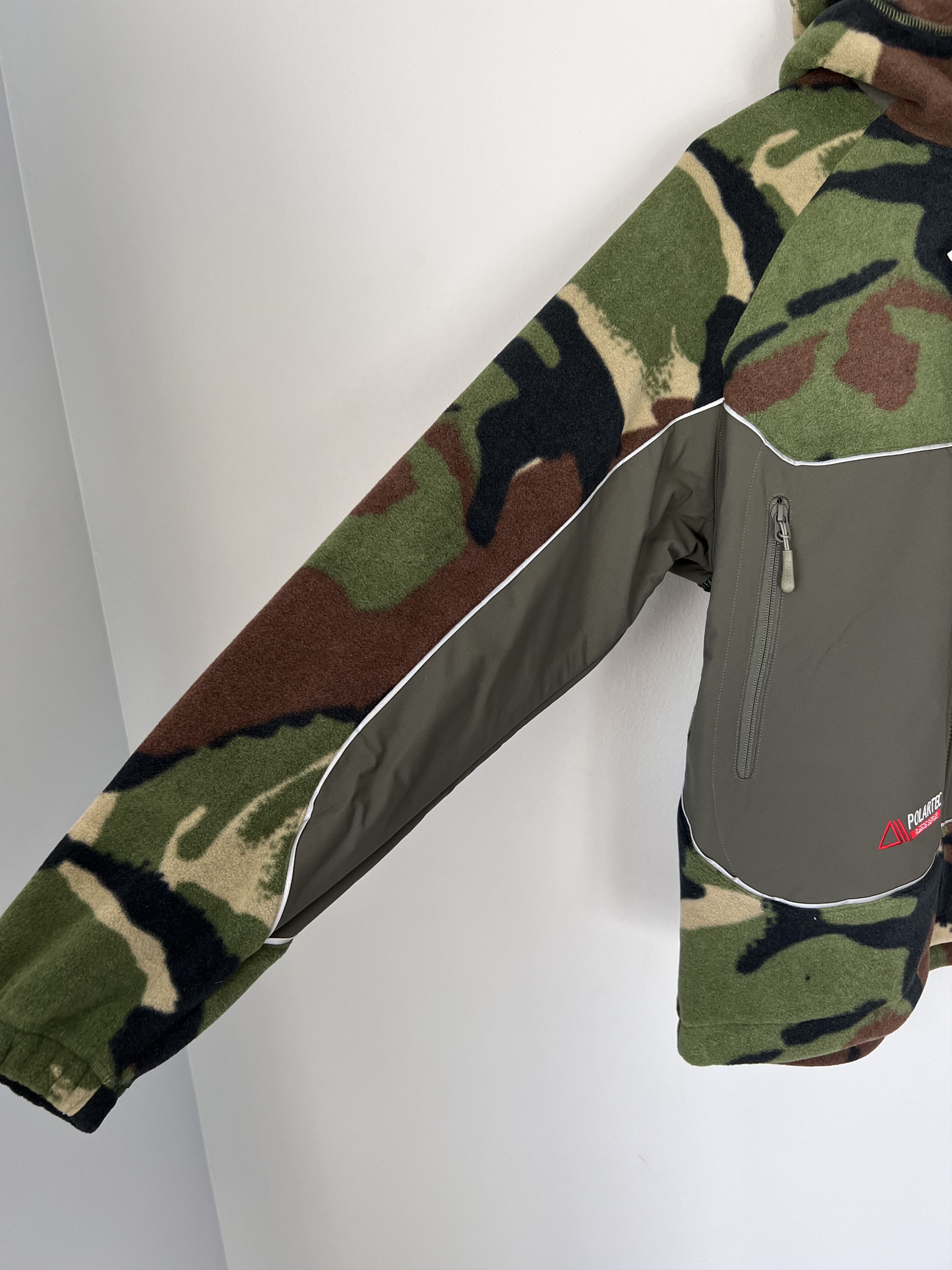 Palace Palace Polartec Fleece 3M Hooded Jacket in Camo Size US M / EU 48-50 / 2 - 4 Thumbnail