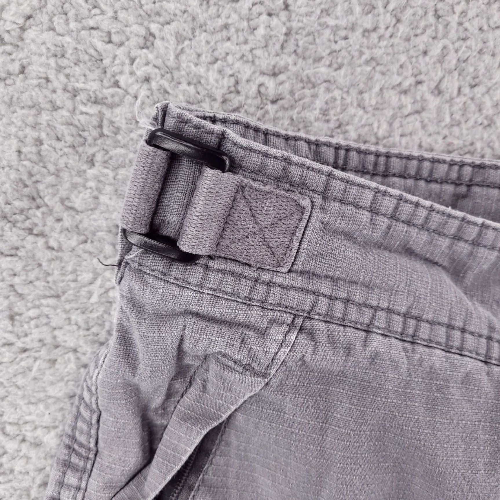 Vintage Goodfellow Cargo Shorts Mens 38 Gray Ripstop Distressed Workwear Size US 38 / EU 54 - 7 Thumbnail
